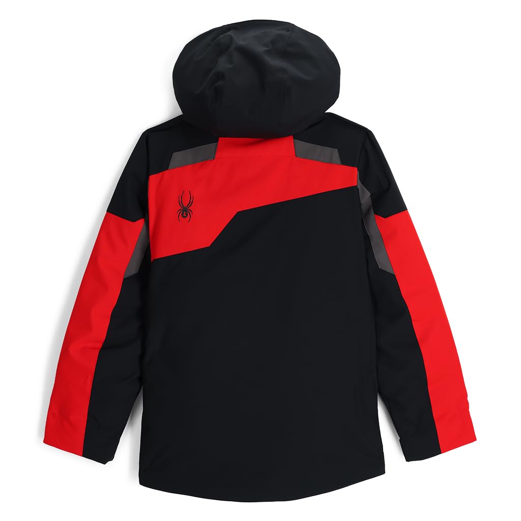 Spyder Boys Leader Insulated Ski Jacket - Waterproof Winter Coat for Kids - Perfect for Snowboarding, Skiing & Cold Weather Activities
