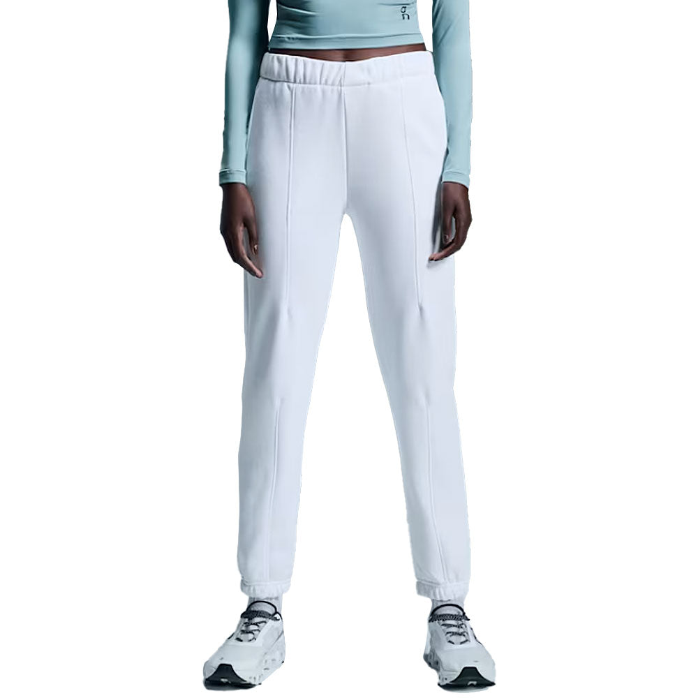 Women's High Waisted Club Pants - Soft Stretchy White Party Pants for Night Out, Lounge & Casual Wear