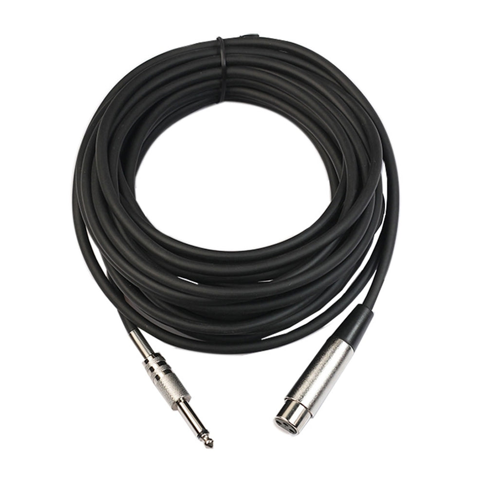 Premium Micro XLR to 6.35mm Jack Cable - High-Quality Audio Connector for Professional Studio Equipment, Live Performances & DJ Setups