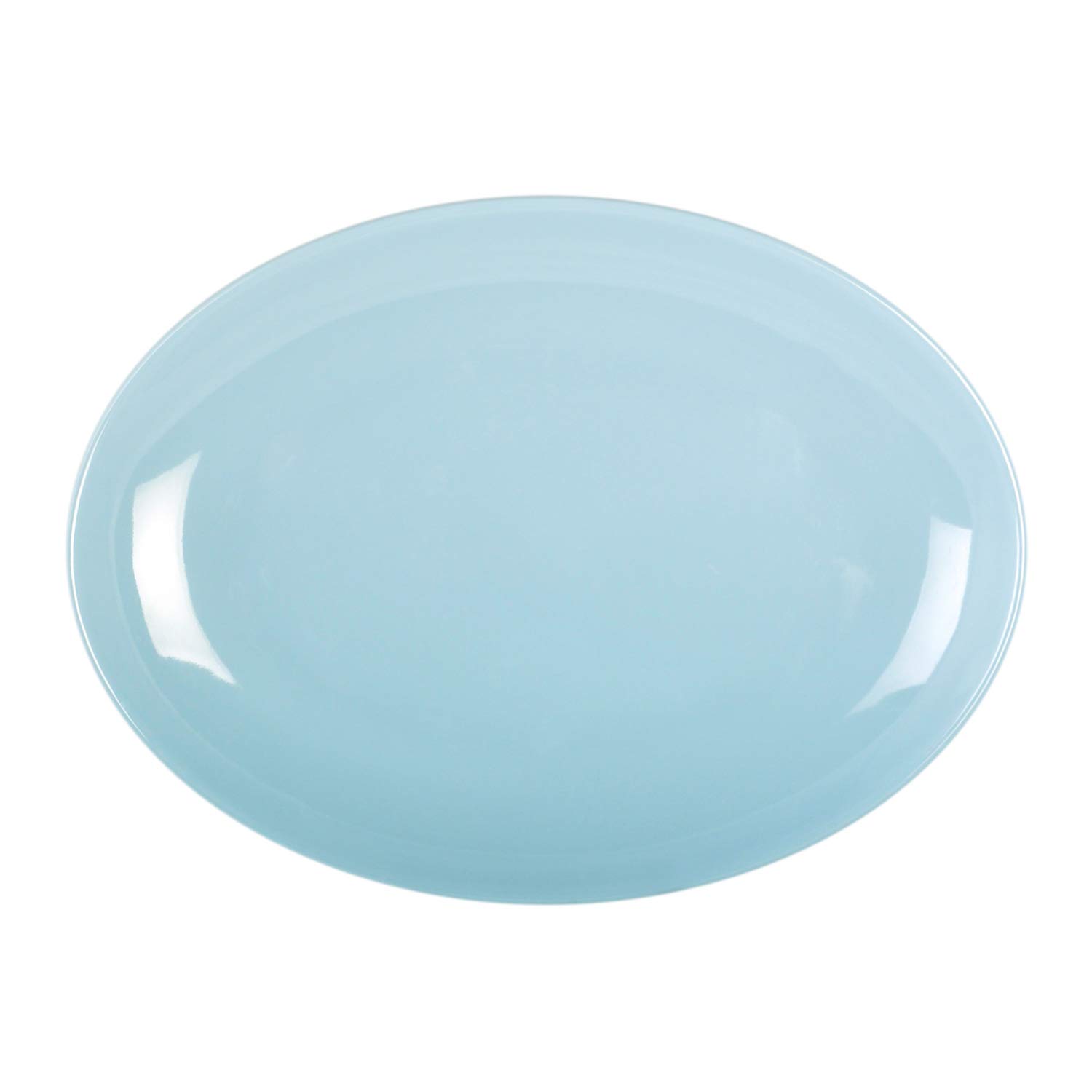 Premium Blue Jade Melamine Dinnerware Set - 12-Piece 7.1