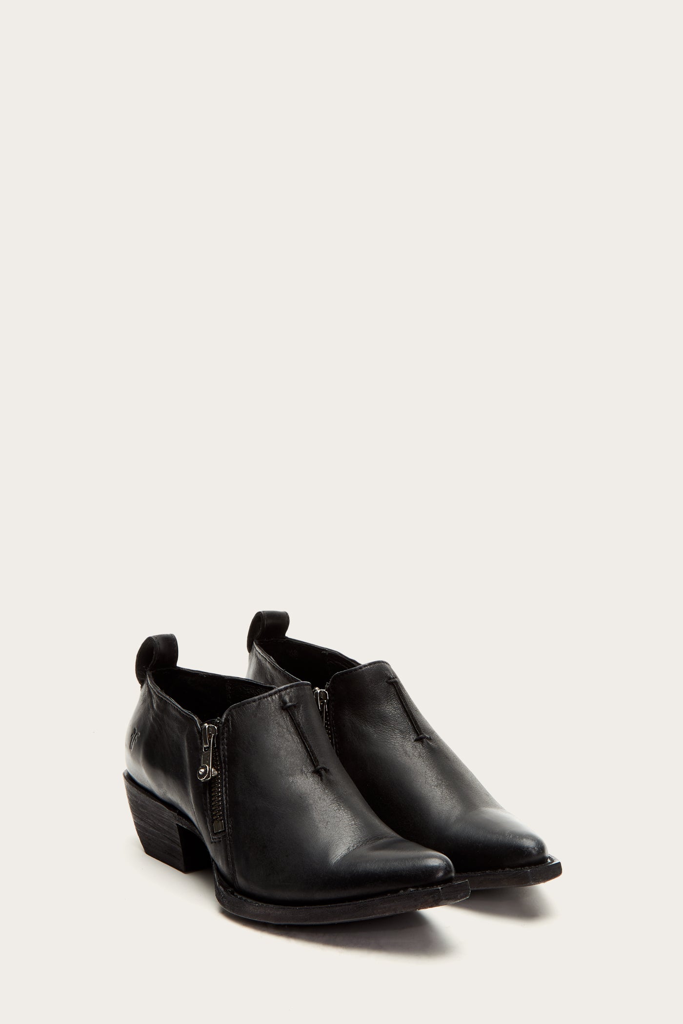 Authentic Pre-Owned Sacha Moto Shootie Boots | Vintage Leather Ankle Boots for Women | Perfect for Casual Outfits & Boho Style