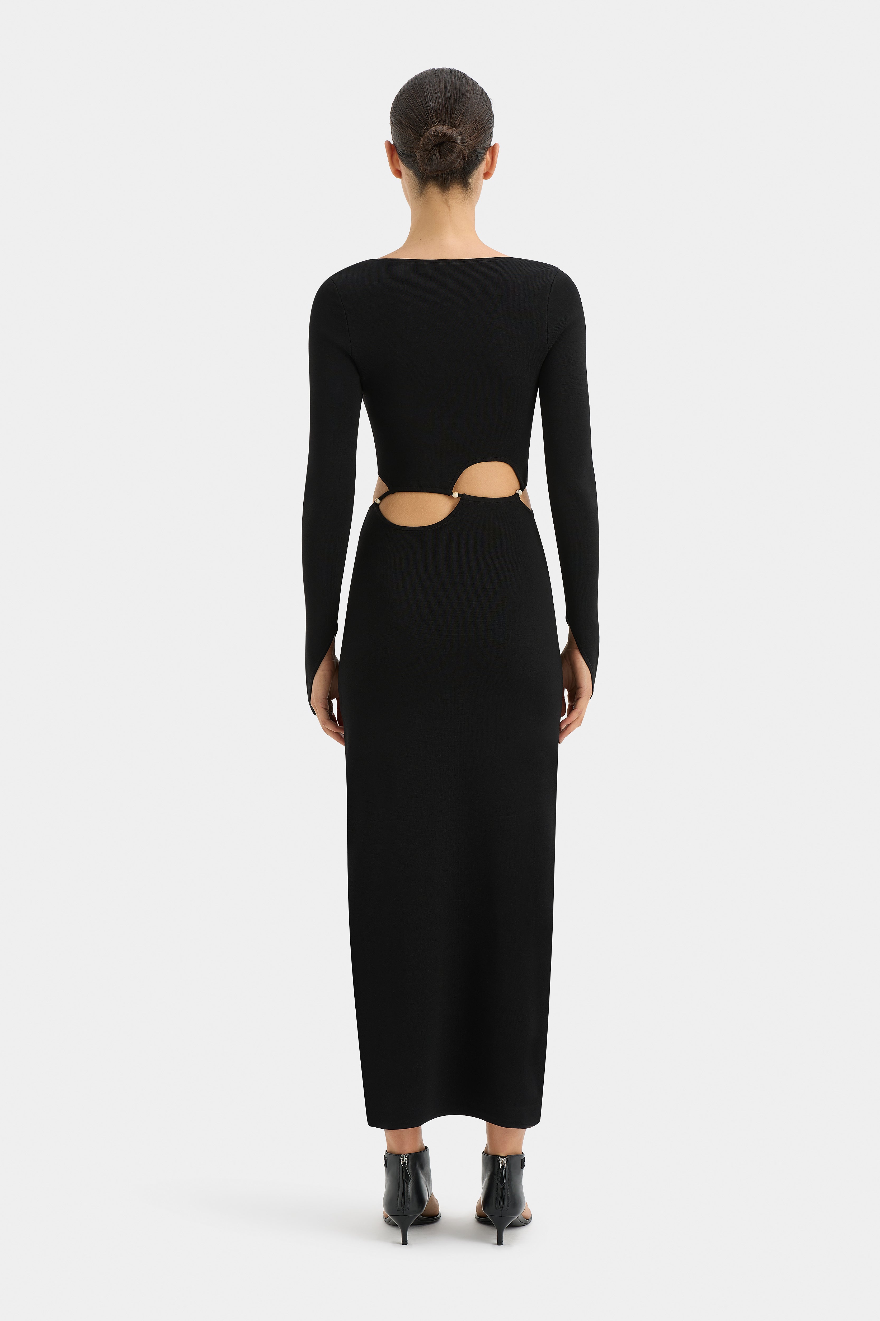 Salvador Beaded Long Sleeve Bohemian Maxi Dress for Women - Perfect for Weddings, Parties & Special Occasions
