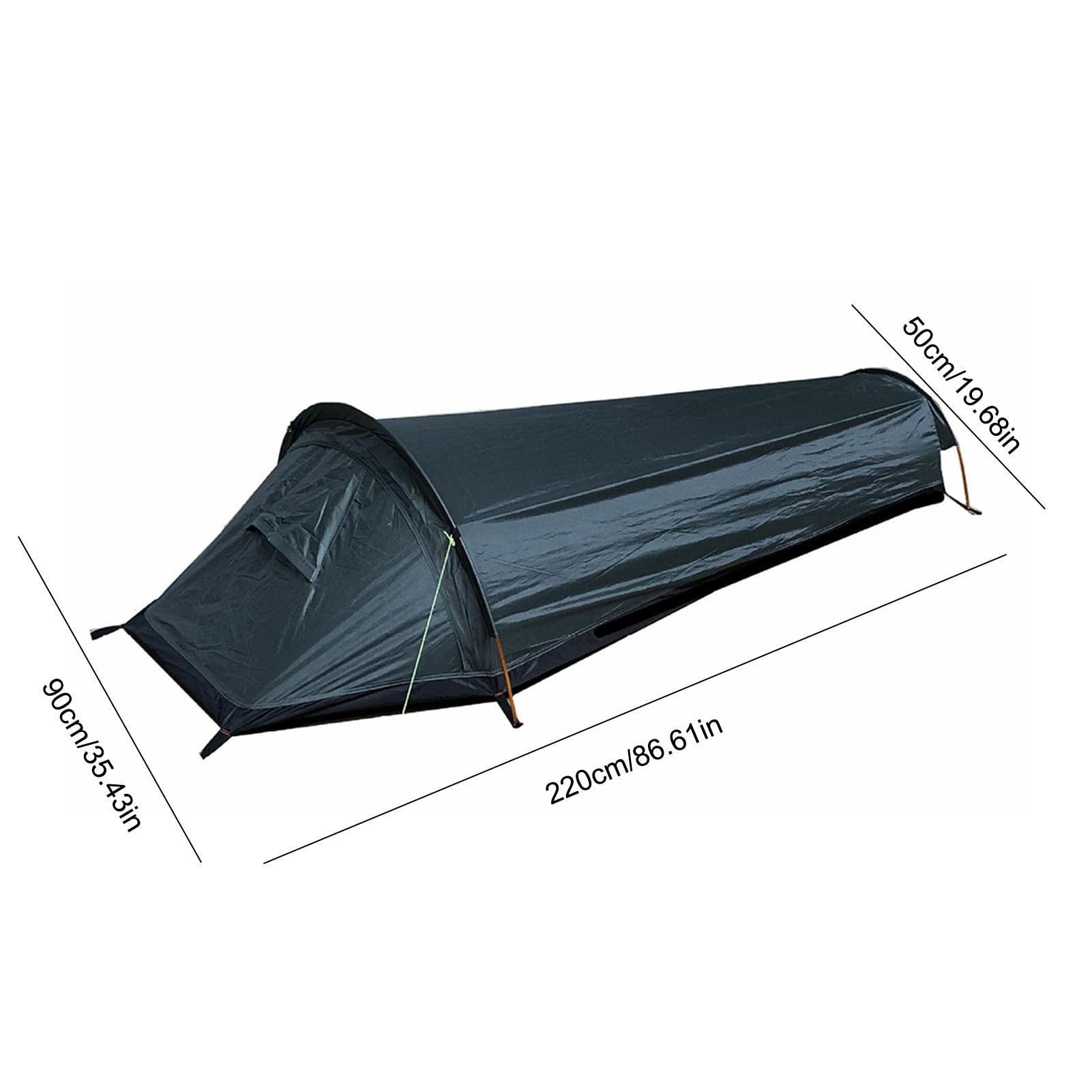 Ultralight Waterproof Bivy Tent - Compact Single Person Backpacking Sleeping Bag Shelter | 100% Waterproof Bivvy Sack for Outdoor Survival, Camping & Bushcraft | Perfect for Hiking, Mountaineering & Emergency Preparedness