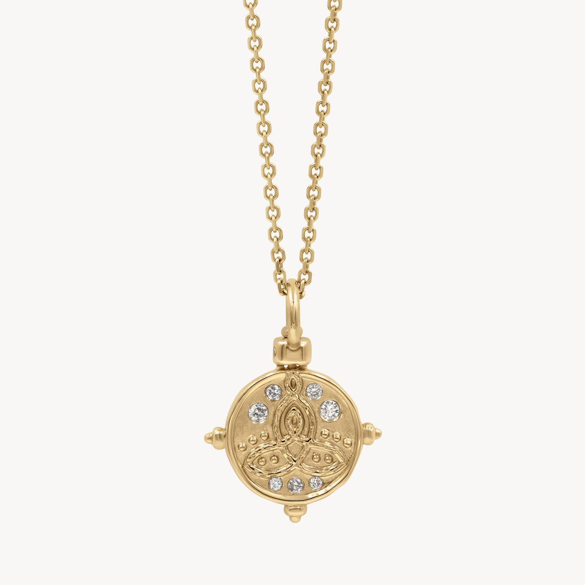 Two-Sided Mother Charm Pendant - Heart & Floral Design - Perfect for Mother's Day Gifts, Birthday Presents & Jewelry Collection