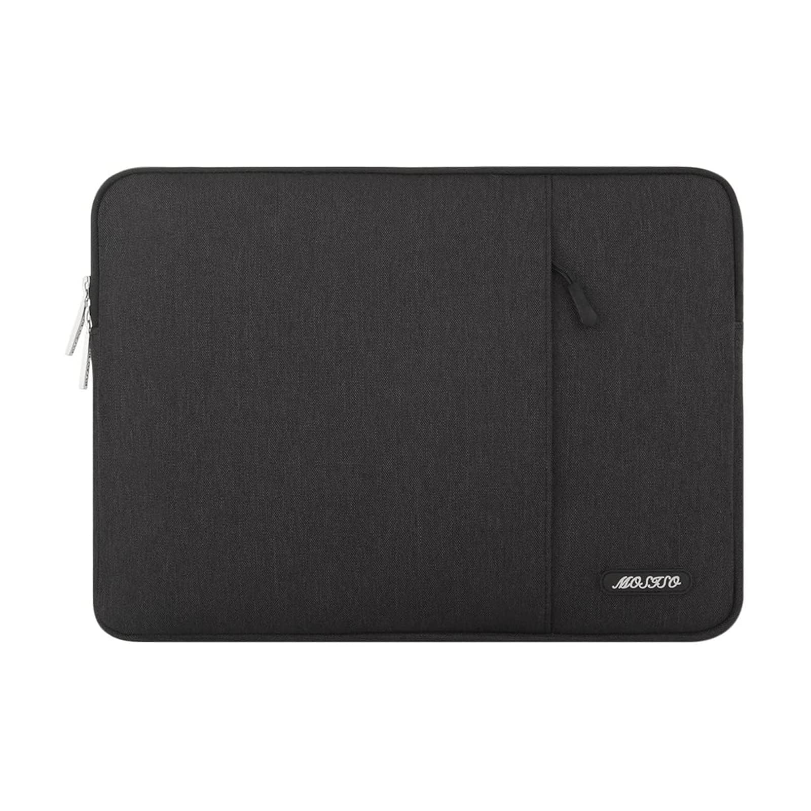 MOSISO 18.5 Inch Laptop Case - Vertical Sleeve Bag with Pocket, Compatible with ASUS, HP, Dell, Lenovo Gaming Laptops & Monitors, Durable Polyester Design, Black - Perfect for Travel, Office & School Use