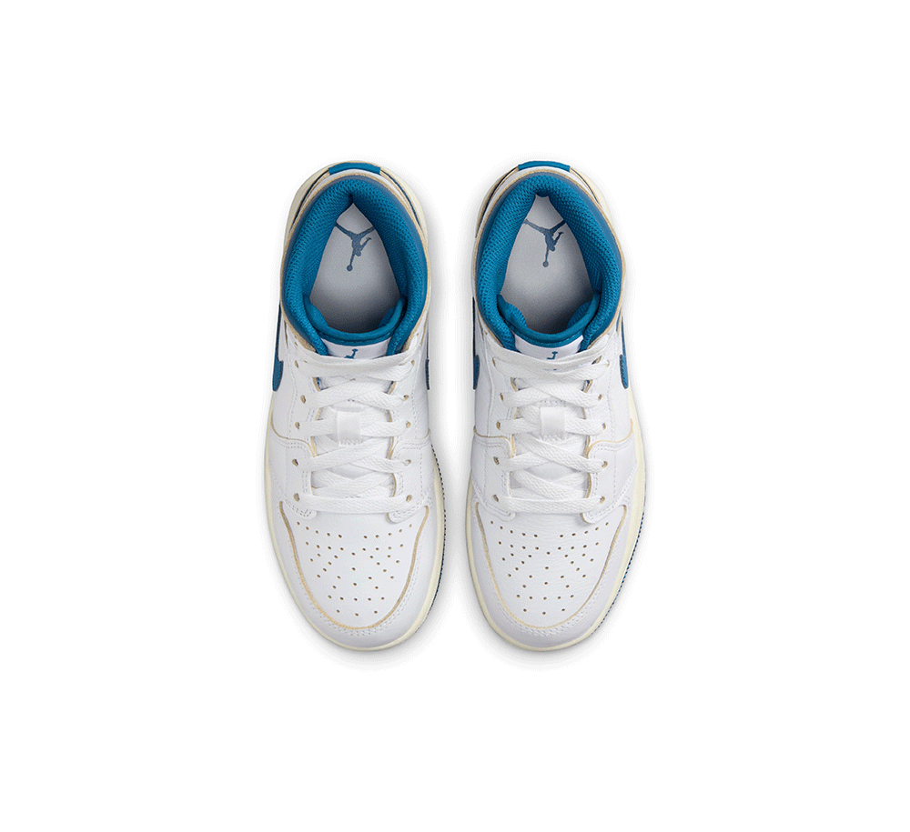 Air Jordan 1 Mid SE (GS) Basketball Shoes for Kids - Stylish High-Top Sneakers for School, Sports & Casual Wear