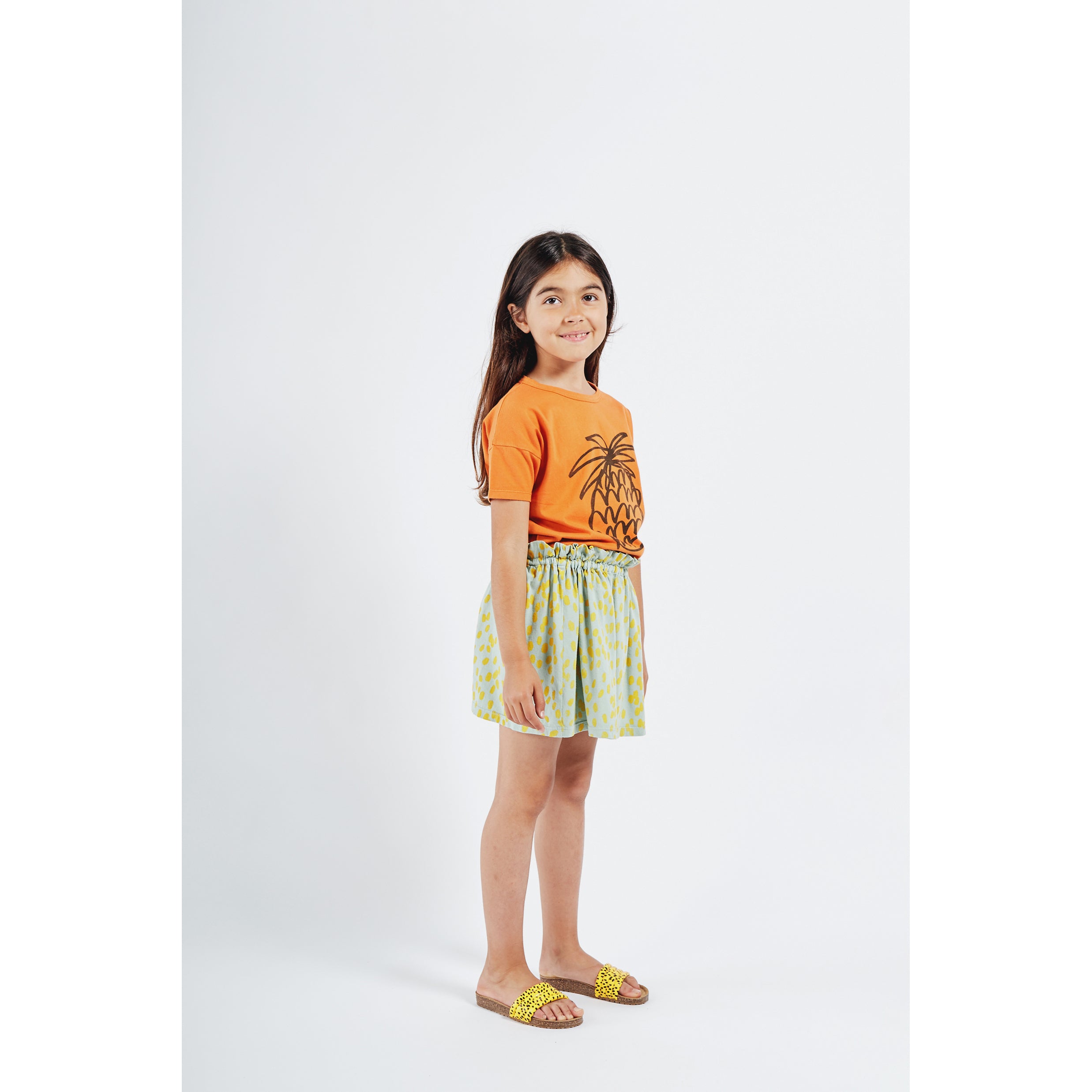 Bobo Choses Pineapple Graphic T-Shirt for Kids | Cute Summer Casual Top | Perfect for Beach, Vacation & Playdates