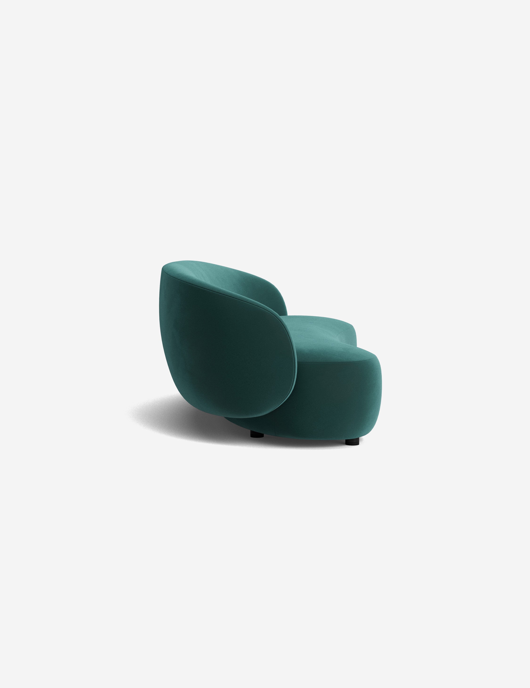 Claret Sofa - Modern Red Velvet Couch for Living Room, Lounge & Home Decor | Comfortable & Stylish Furniture for Small Spaces