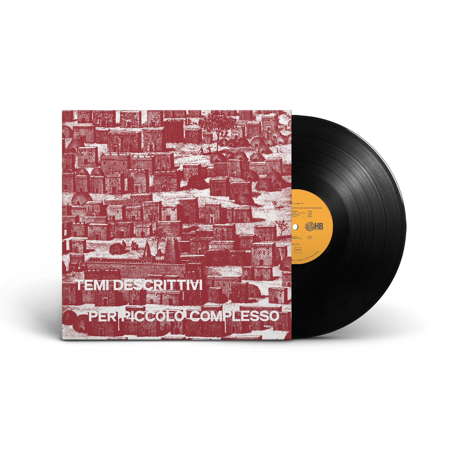 Temi Descrittivi Per Piccolo Complesso (LP) - Descriptive Themes for Small Ensemble - Perfect for Music Performances, Concerts & Studio Recordings