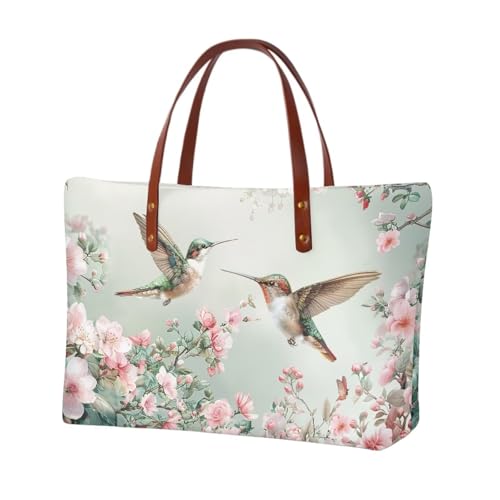 Green-hummingbird Peach Blossom