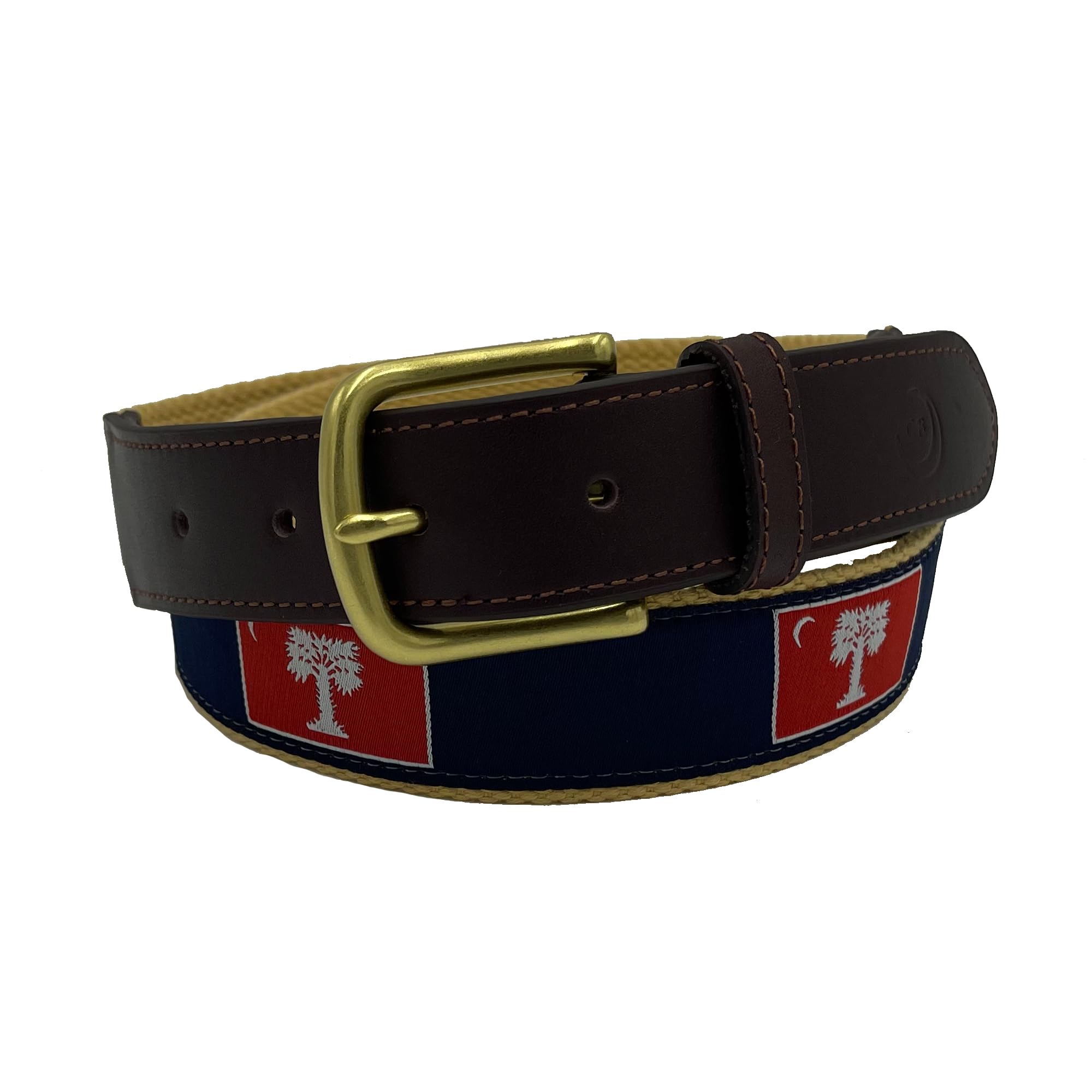 Officially Licensed Big Red Khaki Canvas Ribbon - Premium Quality Decorative Ribbon for Gift Wrapping, Crafts, and DIY Projects