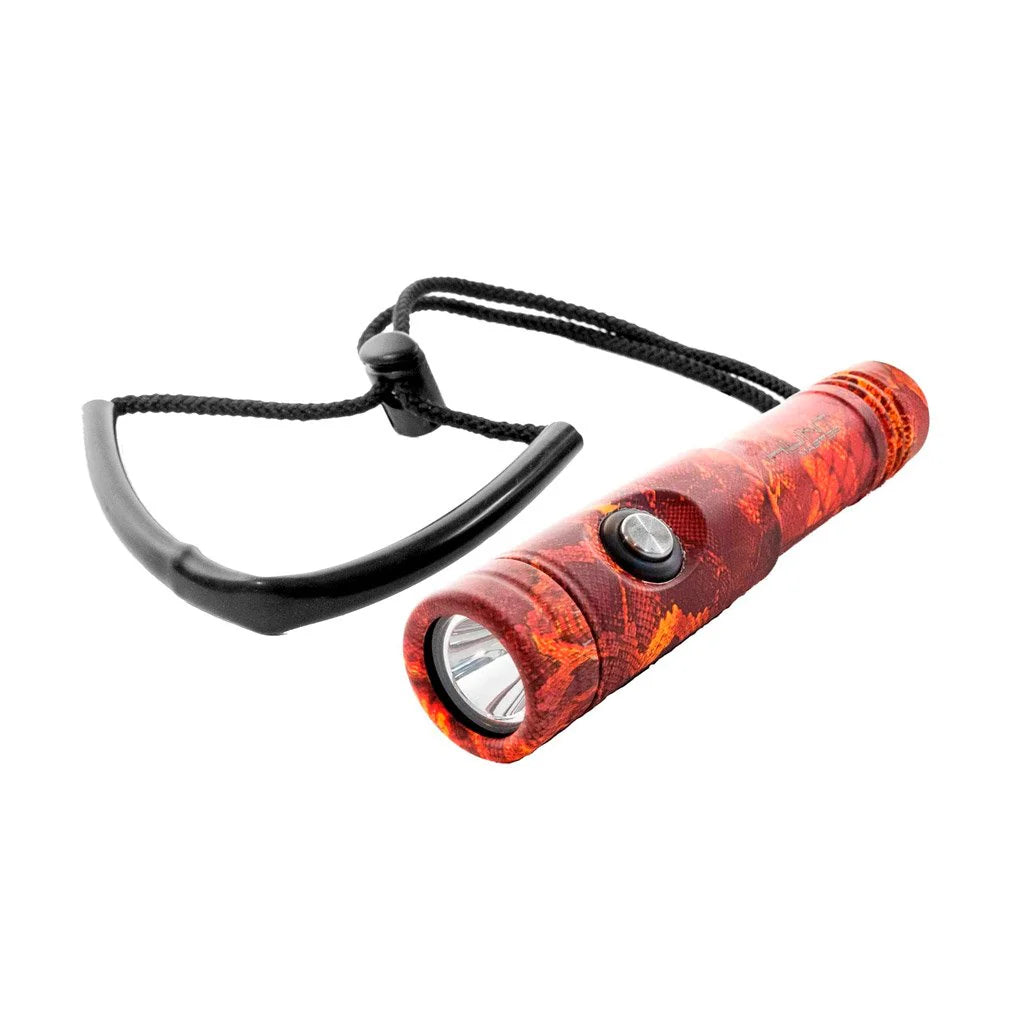 Hunt Master Halo Dive Torch 1050 Lumens - Waterproof Flashlight for Scuba Diving & Night Hunting (Camo/Black) | Perfect for Underwater Exploration & Outdoor Adventures