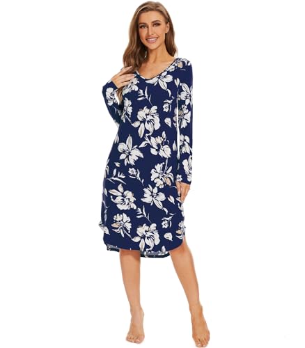 A-navy Floral
