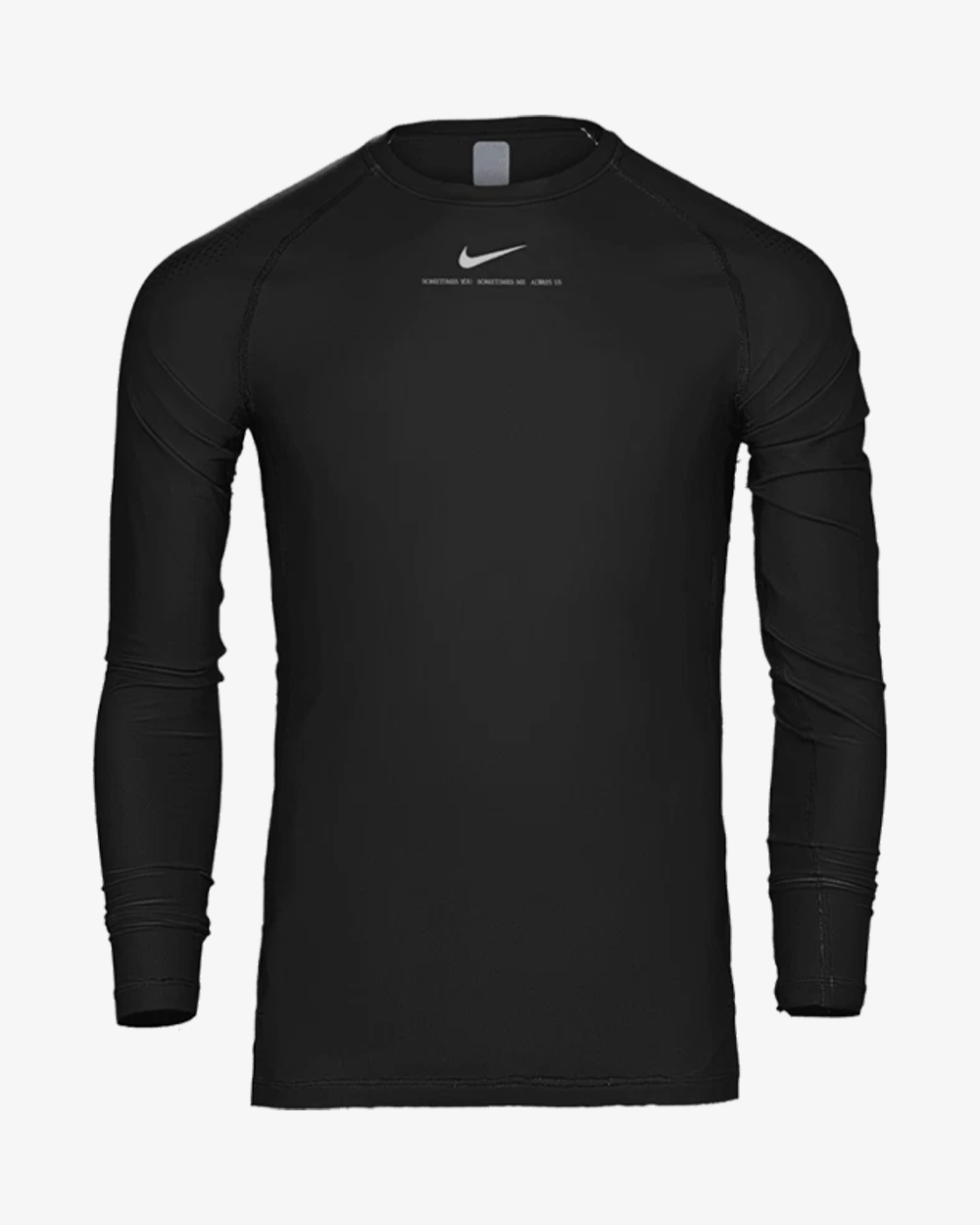 Nike X Nocta Drake Base Layer Long Sleeve Top - Black Men's Thermal Shirt for Cold Weather & Workout Layering