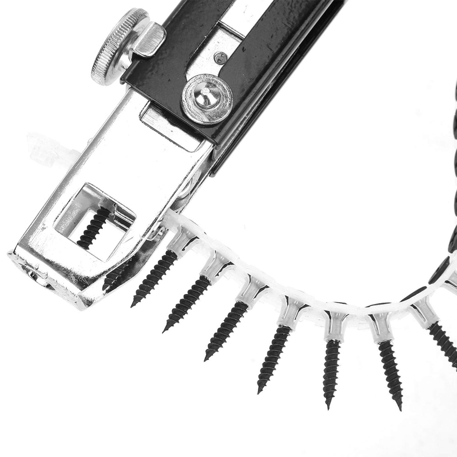 Electric Drill Screw Chain Adapter Set - Automatic Screw Spike Chain Attachment for Woodworking Tools | Perfect for DIY Projects, Furniture Assembly & Home Repairs