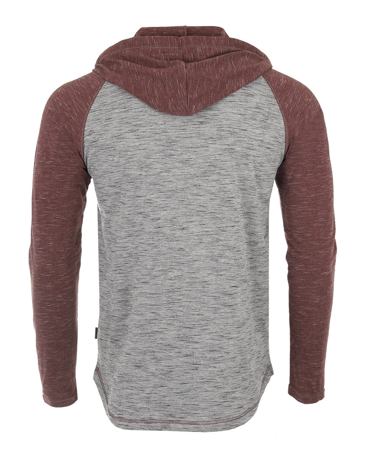 ZIMEGO Men's Lightweight Long Sleeve Hooded Pullover Sweatshirt - Comfortable Casual Wear for Outdoor Activities, Gym, and Everyday Use