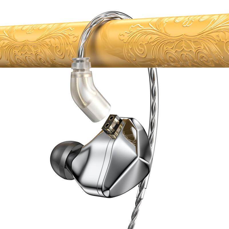 BLON BL07 10mm Single Dynamic Driver In-Ear Earphones with Fiber Diaphragm - HiFi Sound for Music Lovers, Audiophiles & Daily Commute