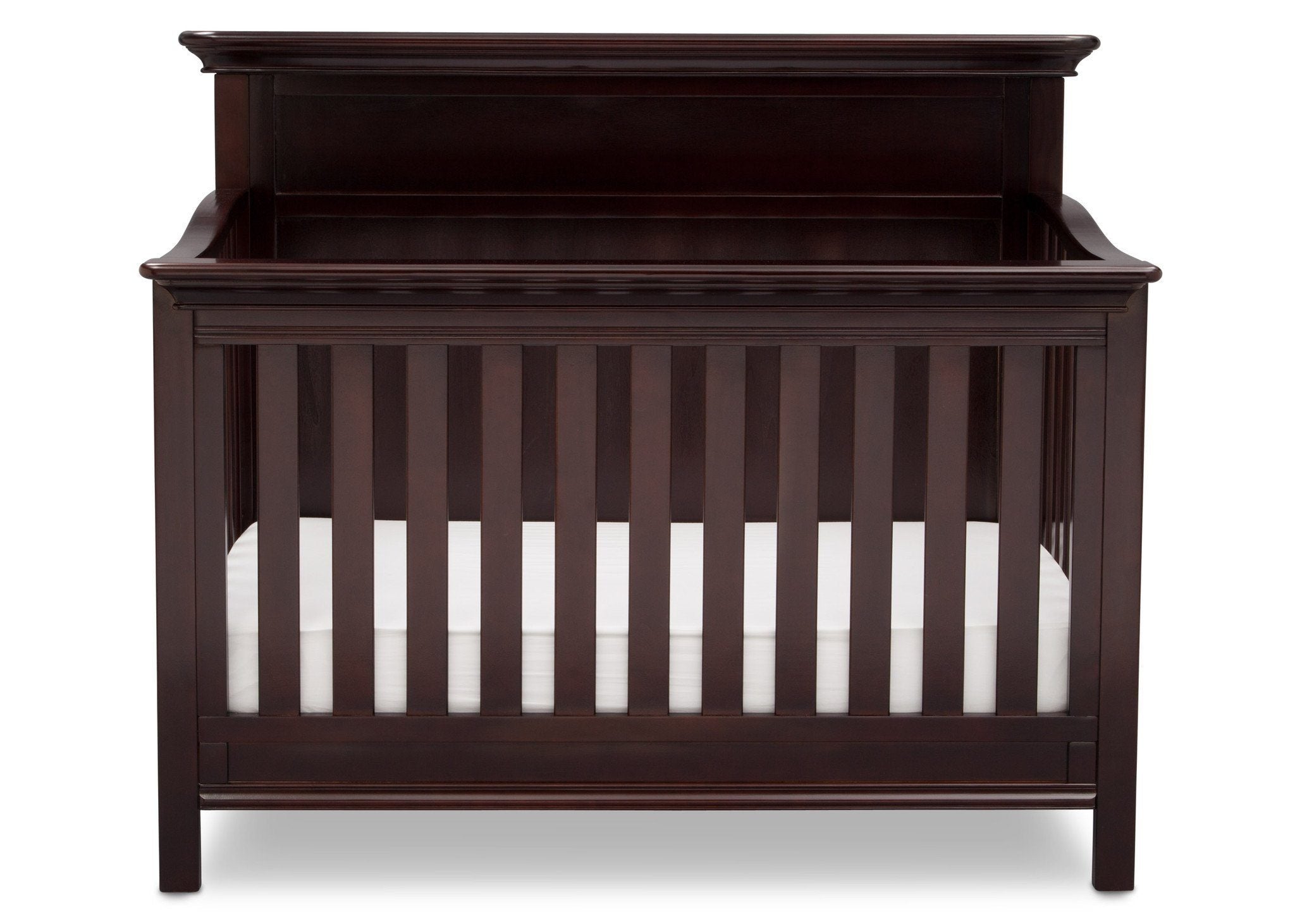 Fairmount 4-in-1 Convertible Baby Crib - Toddler Bed, Daybed & Full-Size Bed - Safe & Stylish Nursery Furniture for Newborns to Teens - Perfect for Bedrooms, Daycare & Guest Rooms