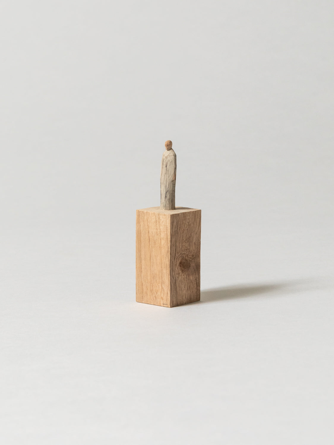 Olectronica Handcrafted Wooden Statuette - Natural Wood Home Decor | Perfect for Living Room, Bedroom & Office Display