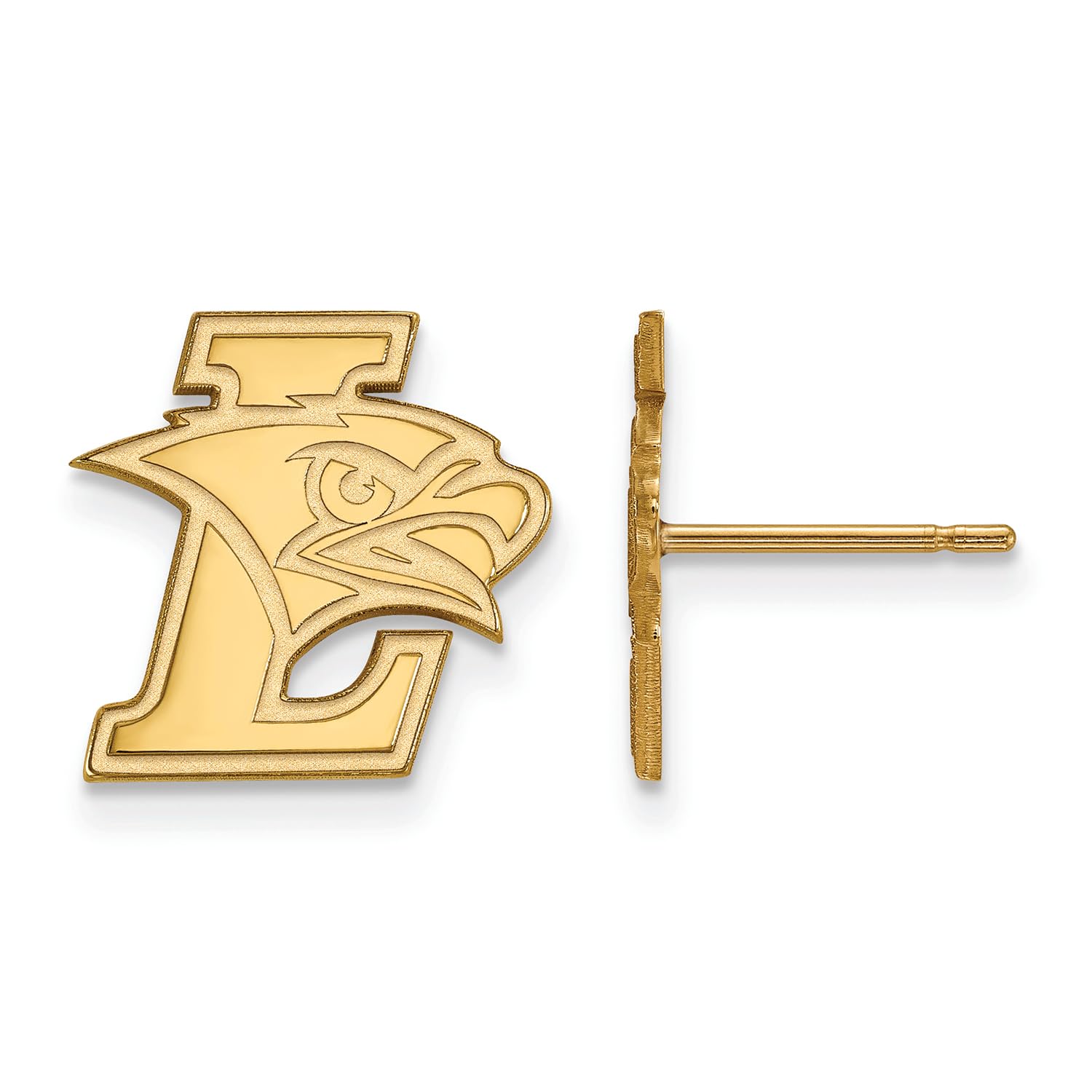 Sterling Silver Lehigh University Small Post Earrings - Lightweight & Hypoallergenic for Everyday Wear, Graduation Gifts & Alumni Pride