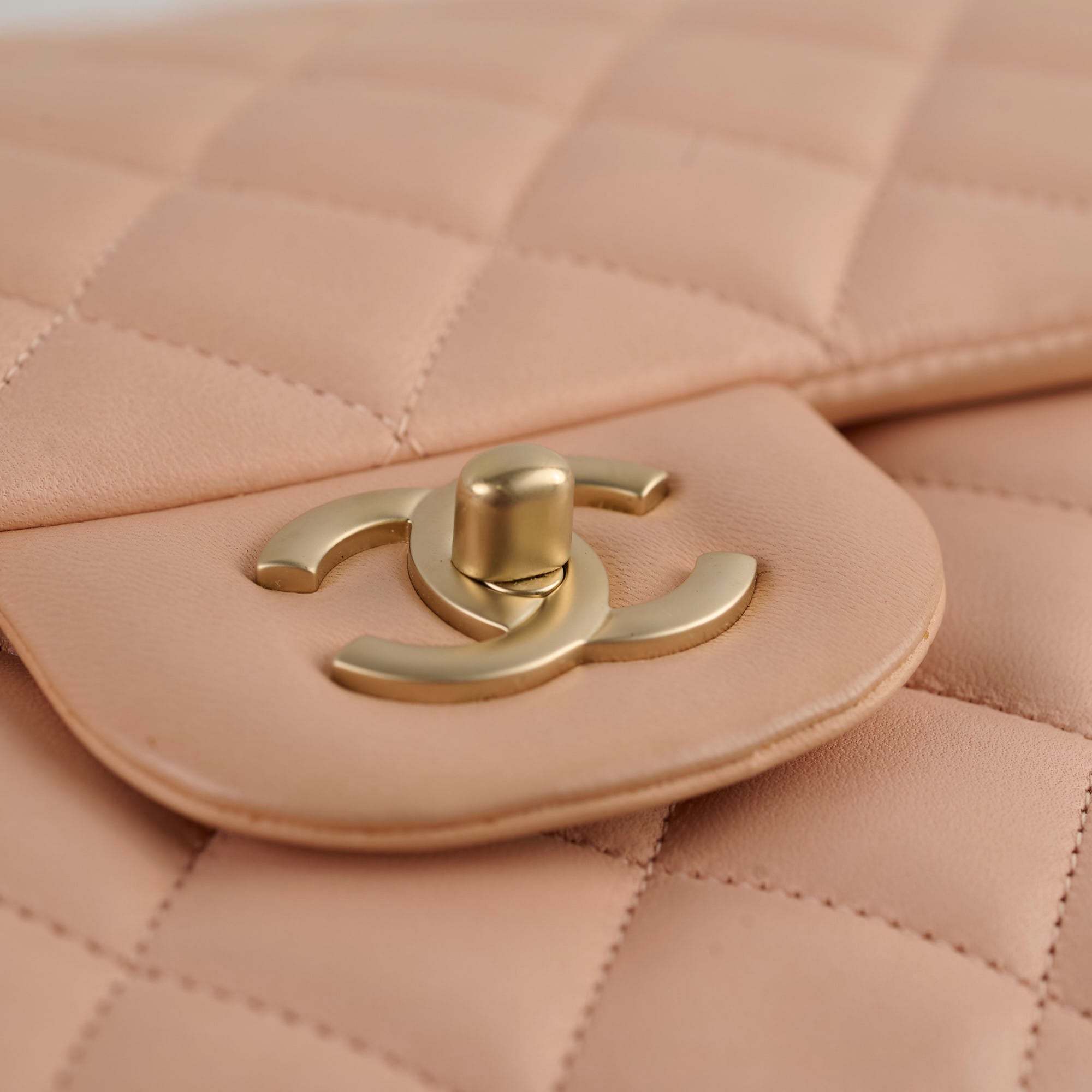 Chanel Maxi Flap Bag in Beige/Nude - Luxury Leather Shoulder Bag for Women | Perfect for Work, Date Night & Special Occasions