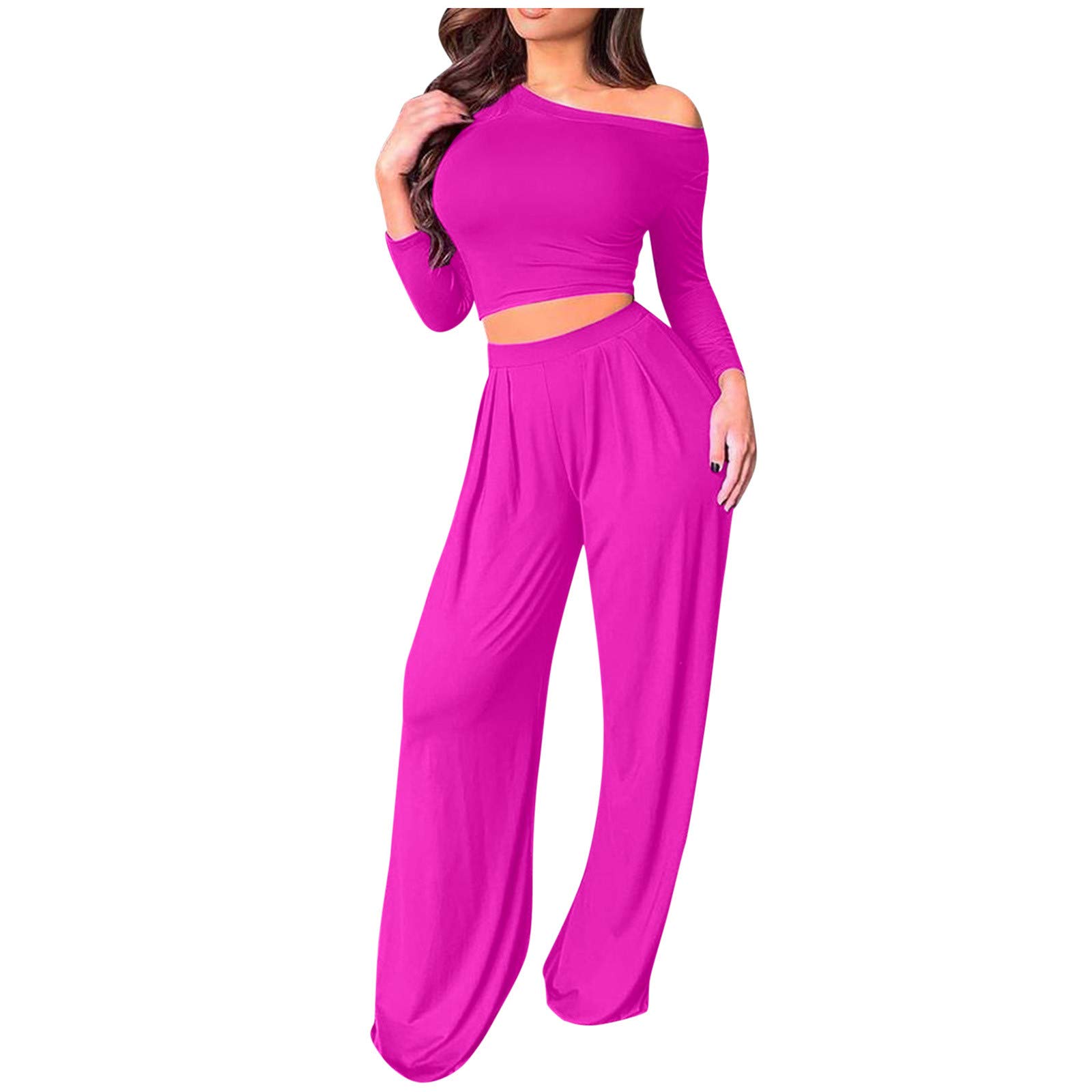 Stylish Women's Jumpsuit & Blouse Set - Clubwear Pantsuit Outfit for Ladies (Plus Size 3X) - Perfect for Night Out, Party, and Special Occasions