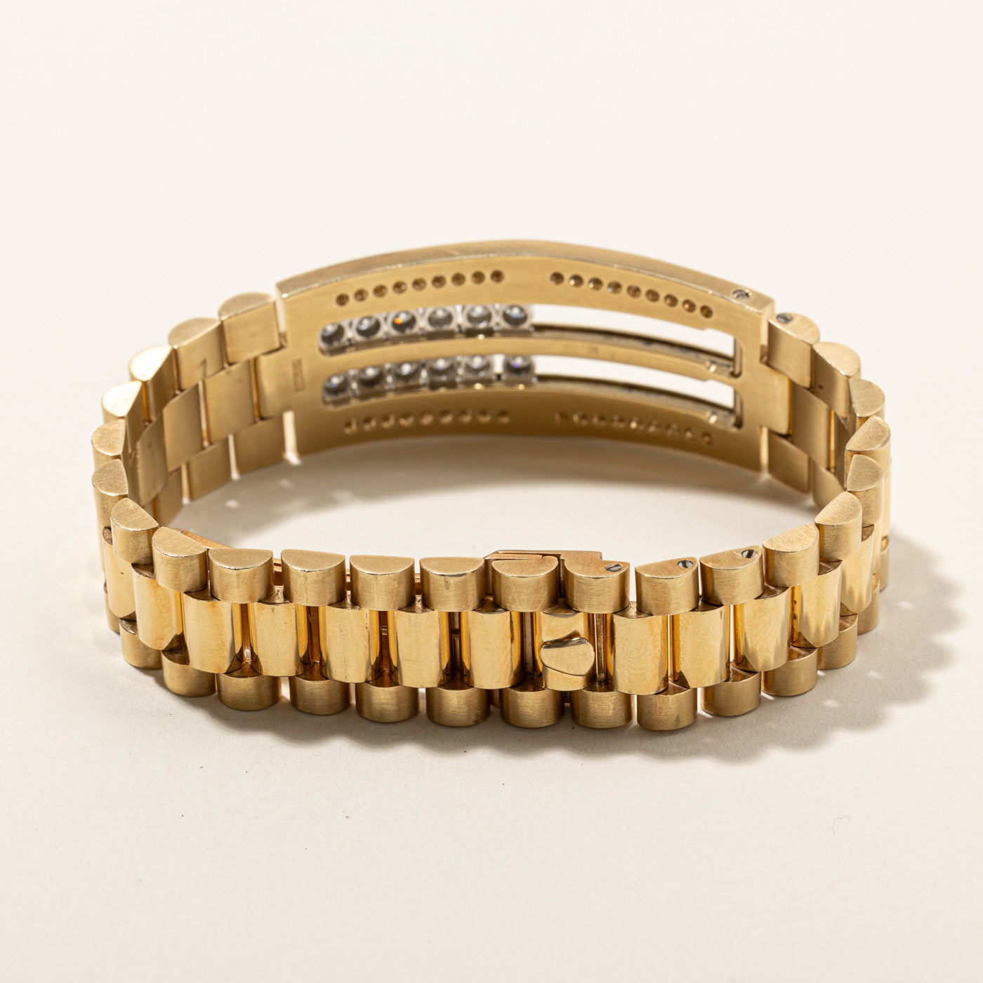 Italian Diamond Watch Strap Bracelet for Women | 2.28ctw Genuine Diamonds | 8.5 Inch Adjustable Length | Luxury Gift for Anniversary, Birthday & Special Occasions | Perfect for Formal Events, Date Nights & Office Wear