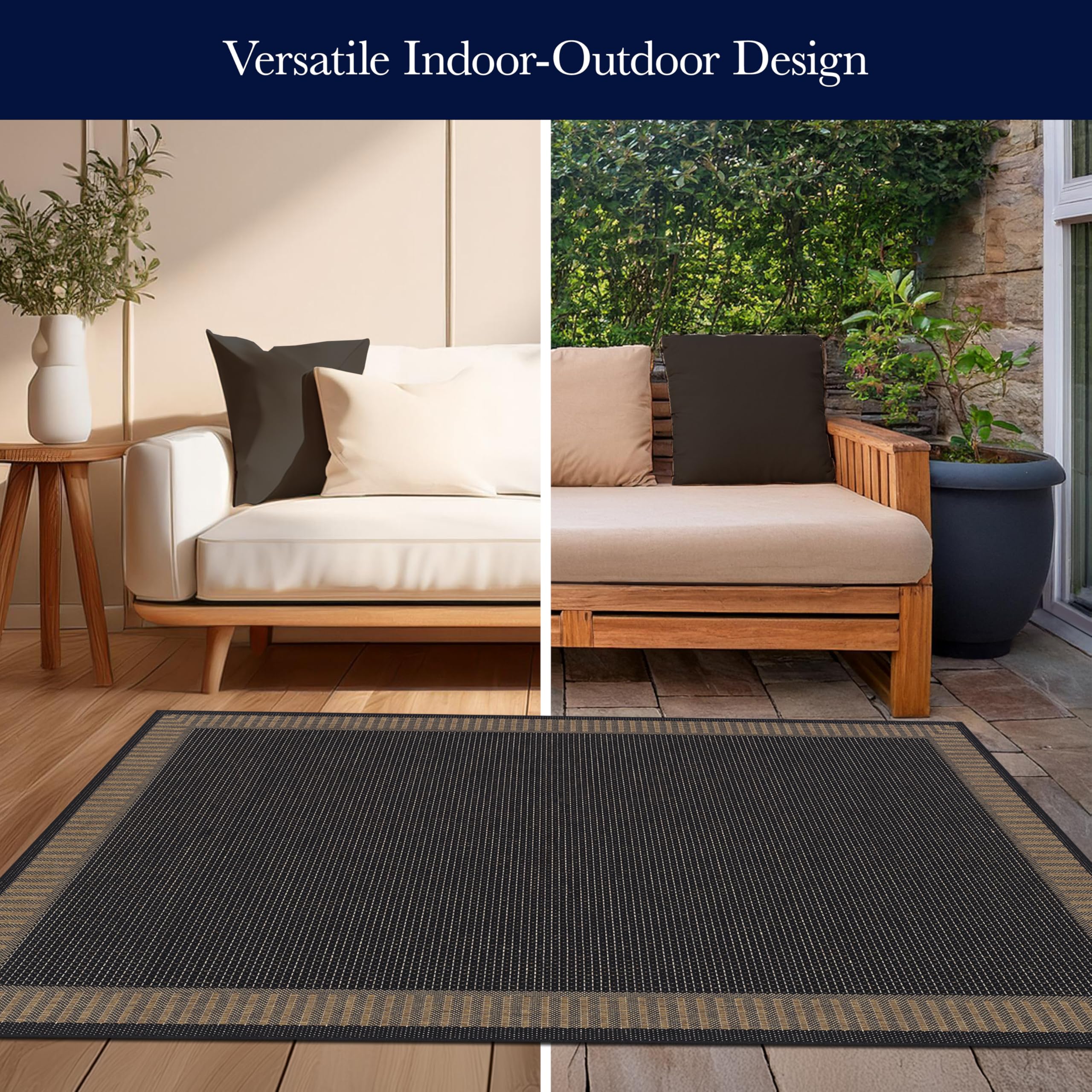 Couristan Recife Wicker Rug 8'6