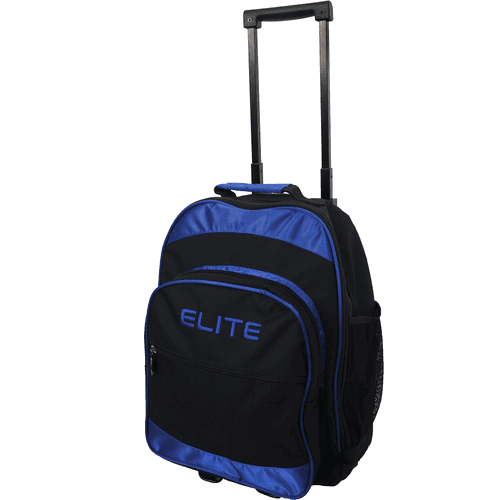 ELITE Ace Single Roller Blue Bowling Bag - Durable & Lightweight for League Play & Practice | Perfect for Bowling Enthusiasts & Travel