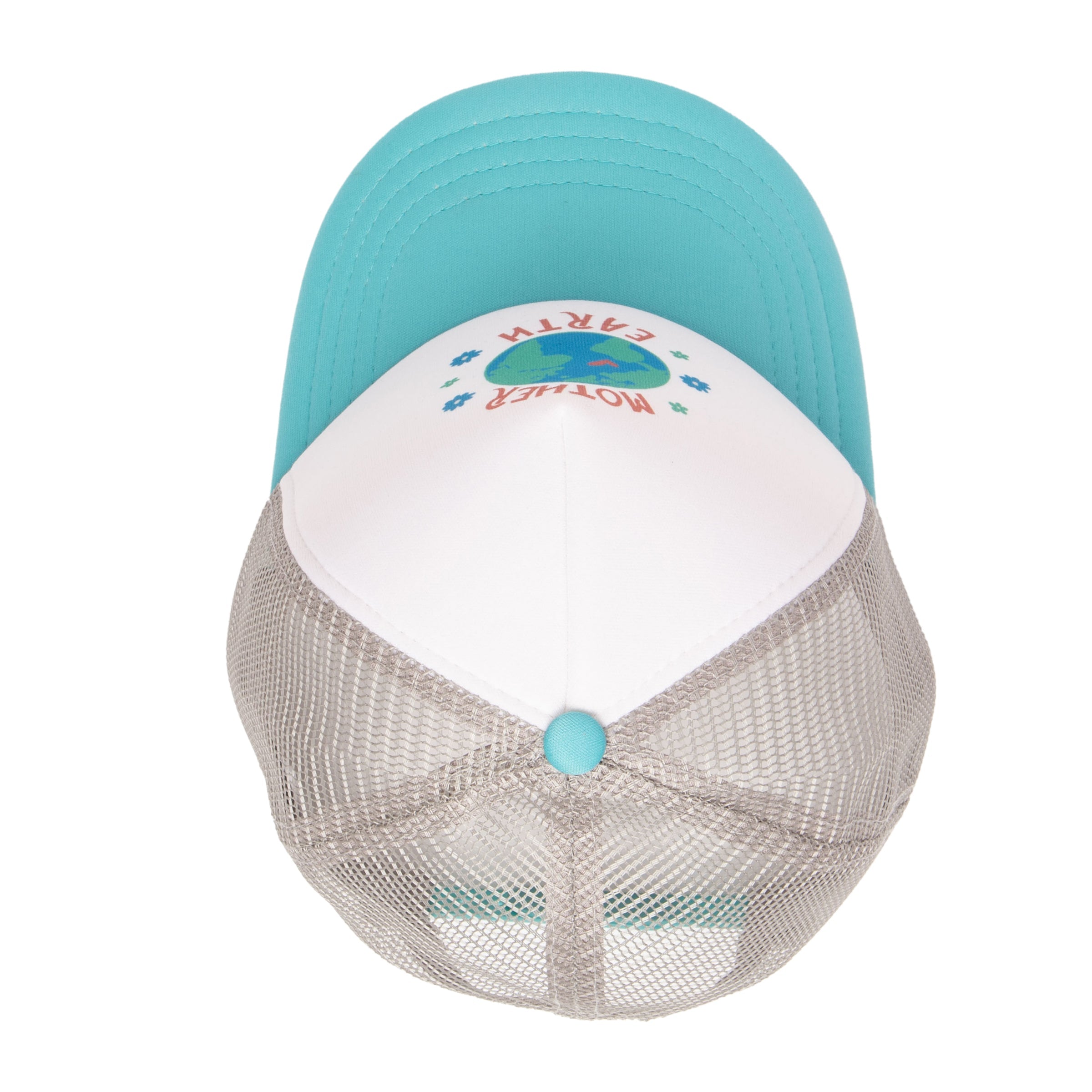 3-7 Year Old Kids' Mother Earth Trucker Cap - Adjustable Cotton Baseball Hat for Boys & Girls - Perfect for Outdoor Play, Hiking & Casual Wear