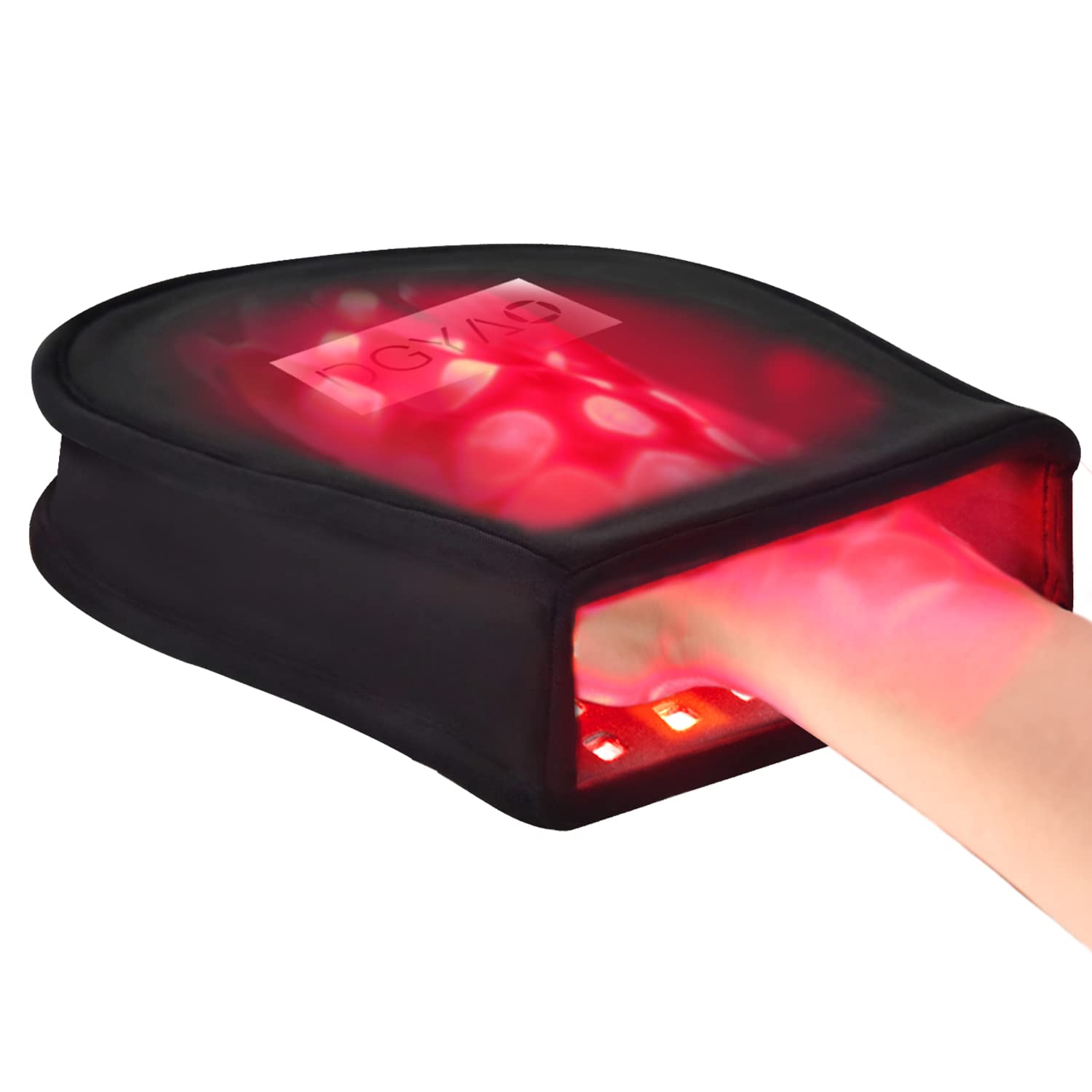 TUOYR 2020 New 2-Wavelength Infrared & Red Light Therapy Device - Dual-Sided Wearable Pad for Hand, Finger & Wrist Pain Relief | Home Use for Arthritis, Muscle Recovery & Joint Pain | Portable LED Therapy for Athletes & Seniors