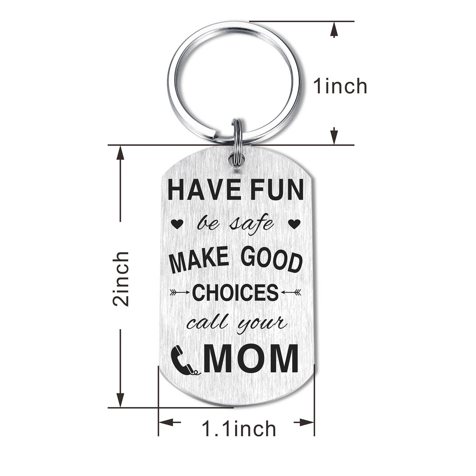 Alotozo 16th 18th 21st Birthday Keychain Gift for Women & Men - Perfect 16 18 21 Year Old Birthday Present for Girls & Boys | Great for Milestone Celebrations, Graduation Gifts & Special Occasions