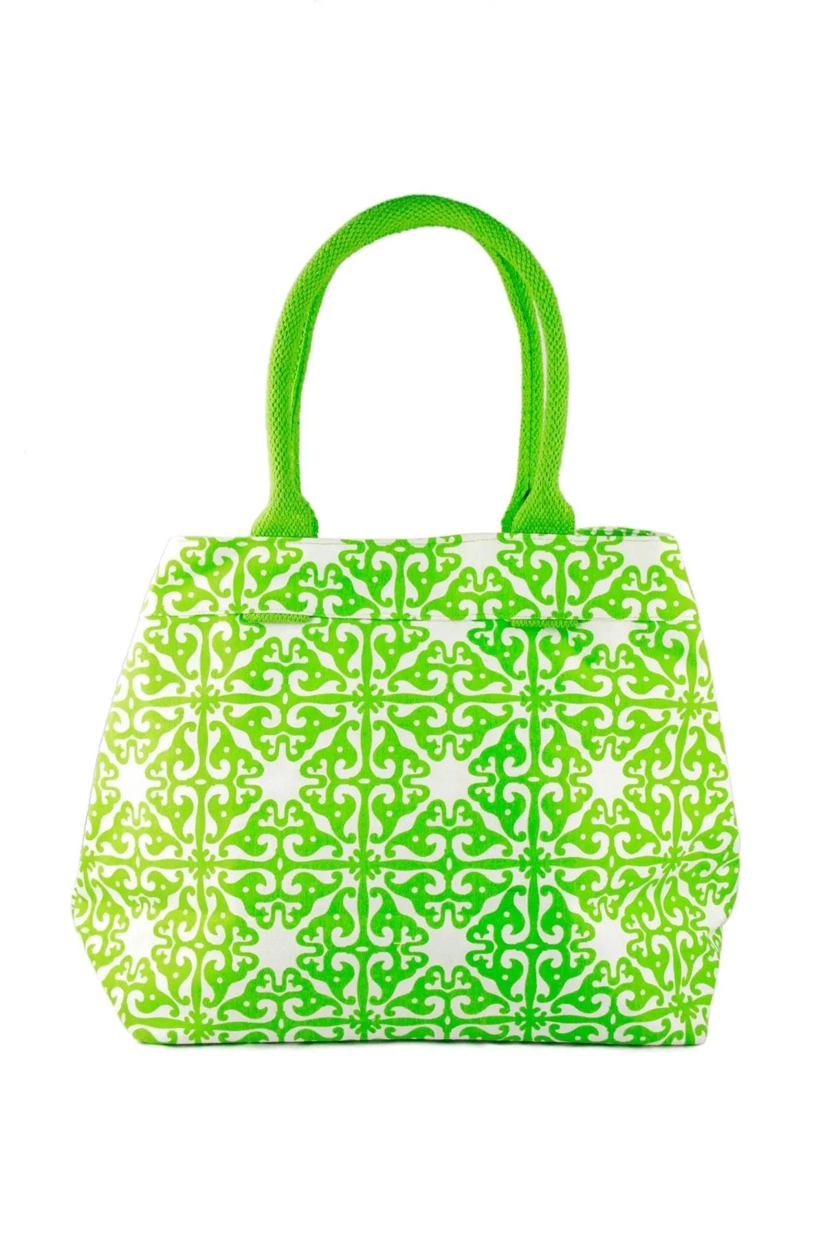 Stylish Waterproof Tile Tote Bag - Large Capacity Reusable Shopping Bag for Women & Men - Perfect for Groceries, Beach, Gym & Travel