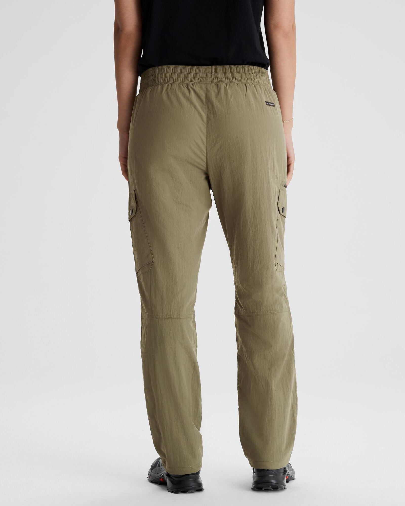 Women's EVRY Day Lined Cargo Pants - Comfortable Stretch Utility Pants for Outdoor, Hiking & Casual Wear - Beech Color