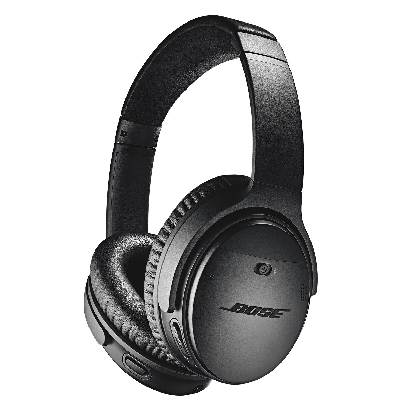 Bose QuietComfort 35 II Wireless Bluetooth Noise Cancelling Headphones with Alexa Voice Control - Black (Renewed) | Perfect for Travel, Work & Home Use