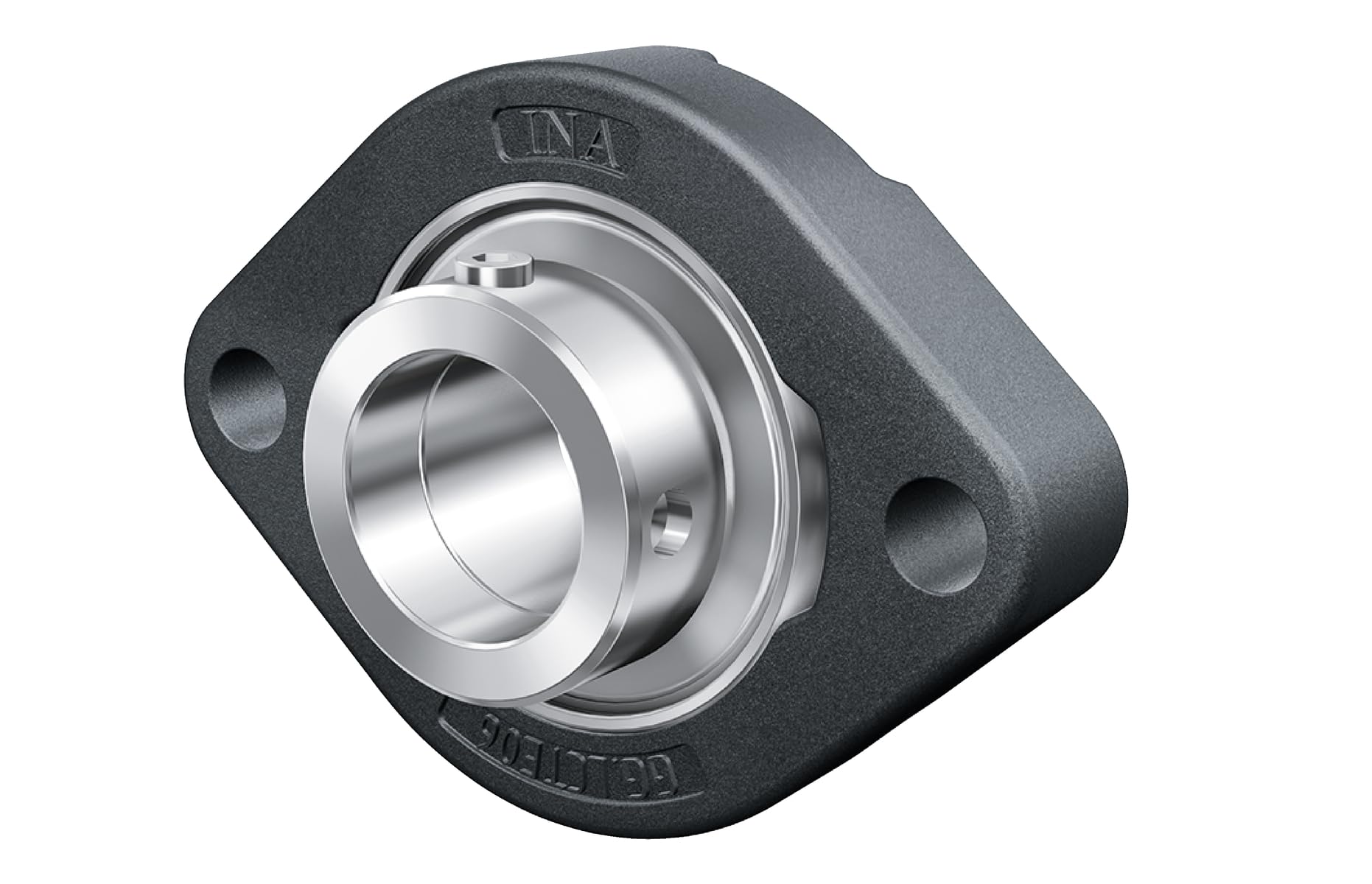 Ina GLCTE25 Ball Bearing Flange Unit - High Precision Industrial Bearing for Machinery, Automotive, and Conveyor Systems - Durable & Smooth Performance