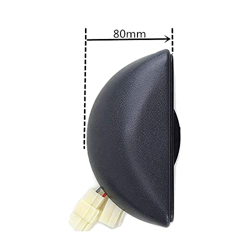 Universal 12V Car Power Window Switch Kit - AU04 Crescent Design for Automotive Window Control (Black Red) - Perfect for Car Window Repair & Upgrade Accessories