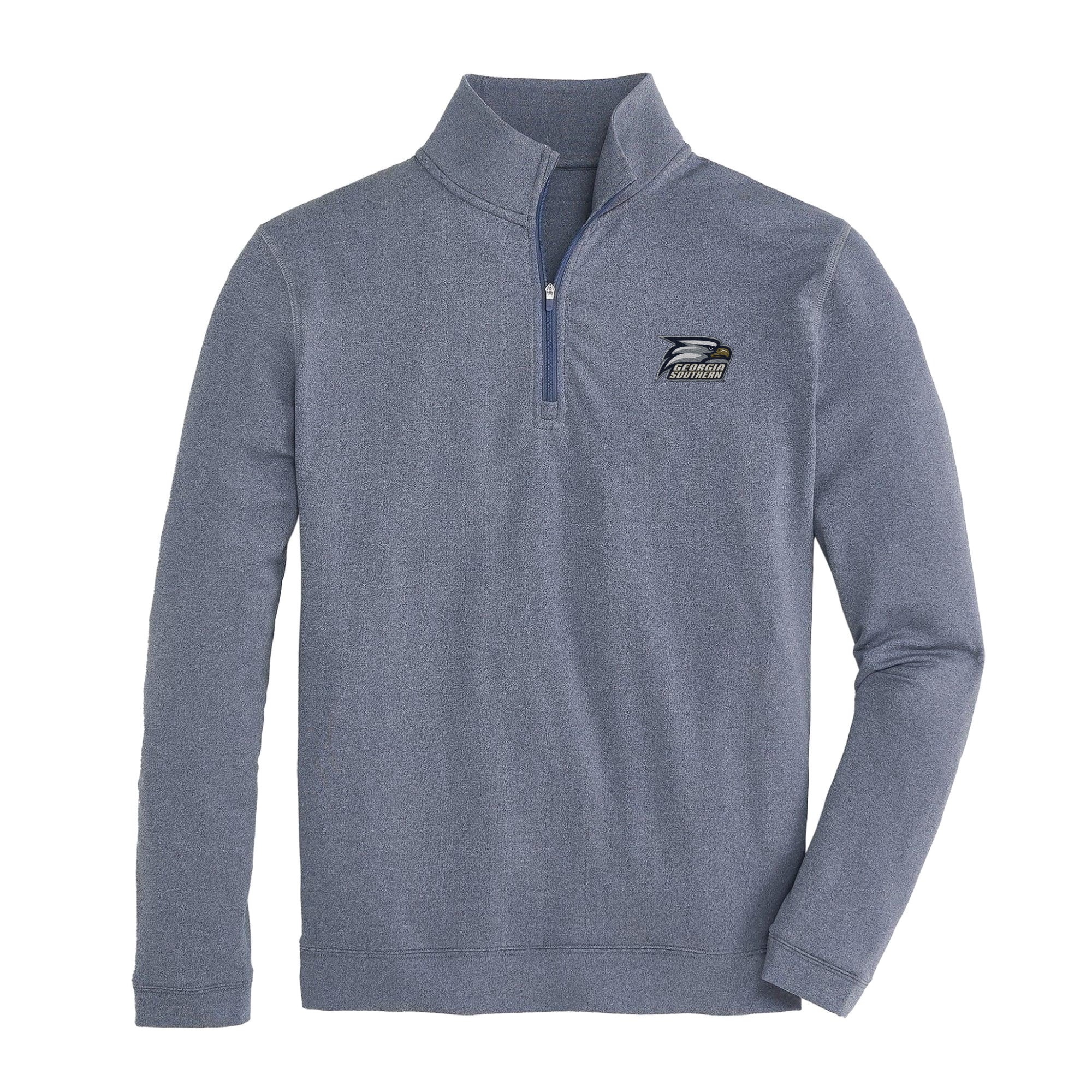 Georgia Southern Flow Performance 1/4 Zip Pullover - Lightweight Athletic Quarter-Zip Sweatshirt for Men & Women - Perfect for Running, Golf & Outdoor Activities