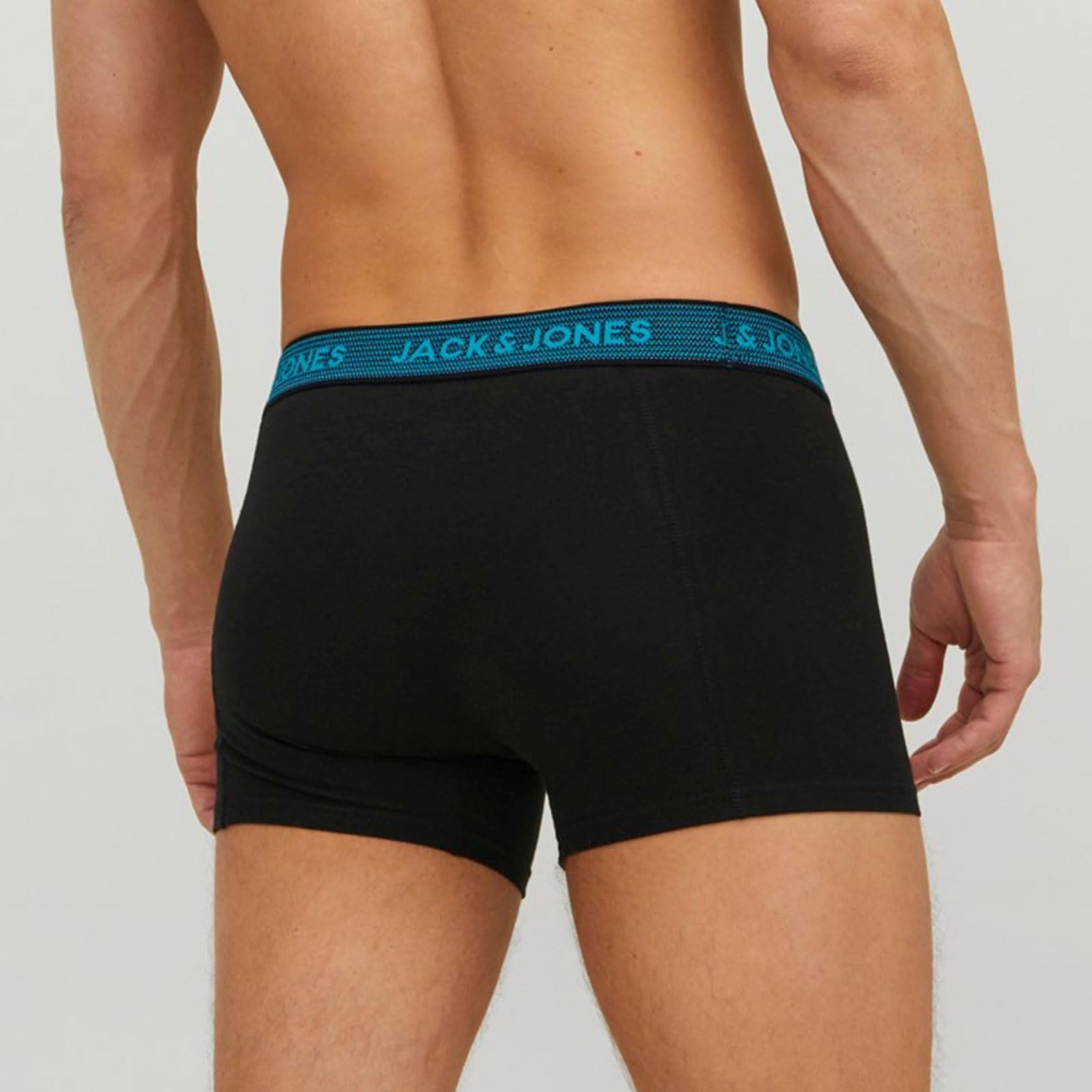 JACK & JONES Men's 3-Pack Casual Shorts - Comfortable Summer Short Pants for Gym, Beach, and Everyday Wear
