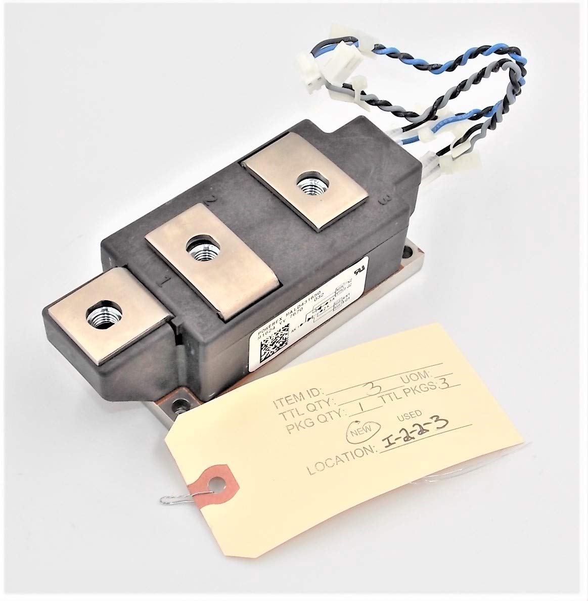 Powerex LD431650 Dual Isolated Power Supply Module - 1/pkg - High Efficiency DC/DC Converter for Industrial Automation & Medical Equipment Power Solutions