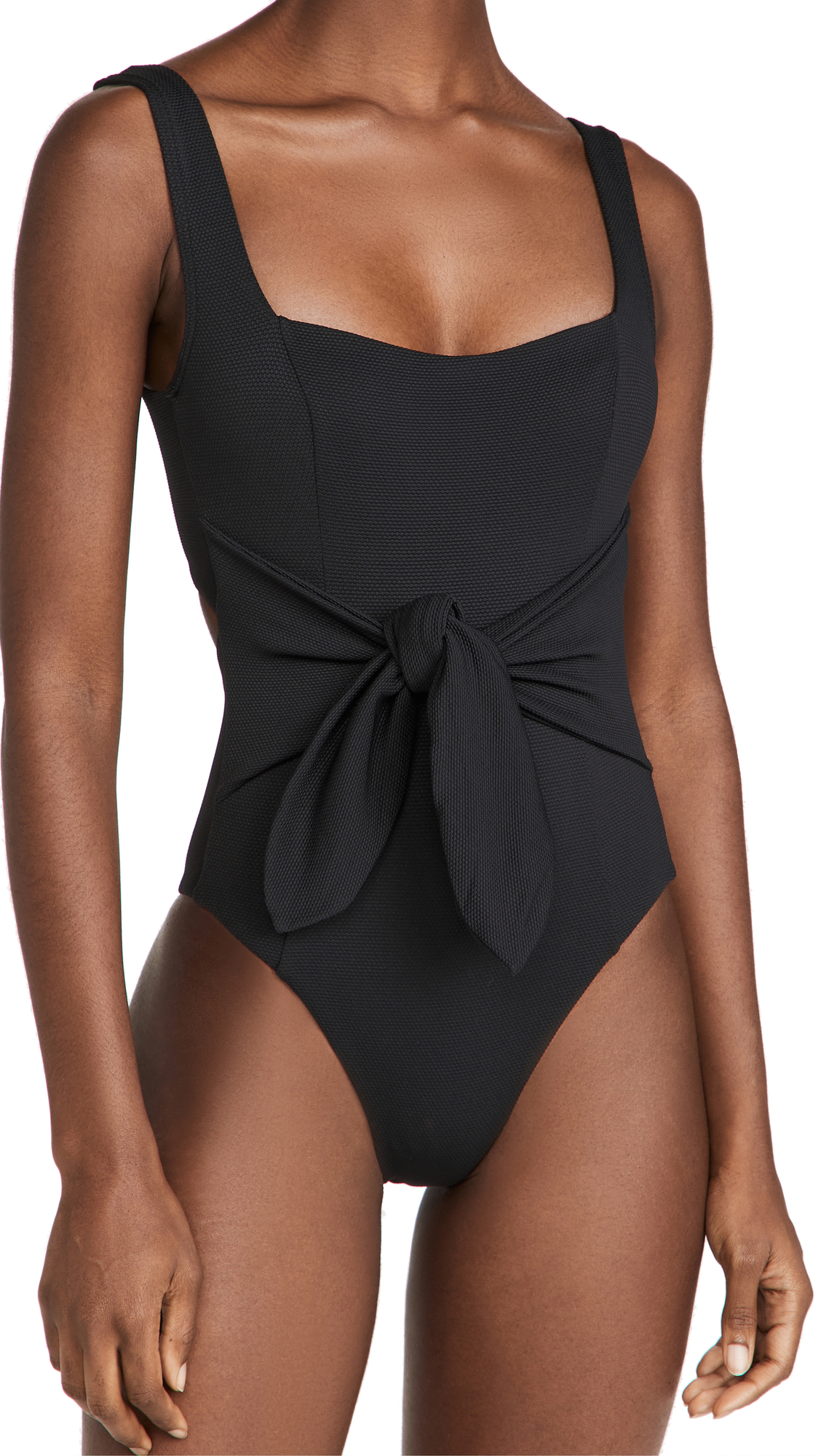 L*Space Balboa One-Piece Swimsuit - Classic Black Size 10 | Women's Swimwear for Beach, Pool & Vacation | Flattering Fit & Comfortable Design