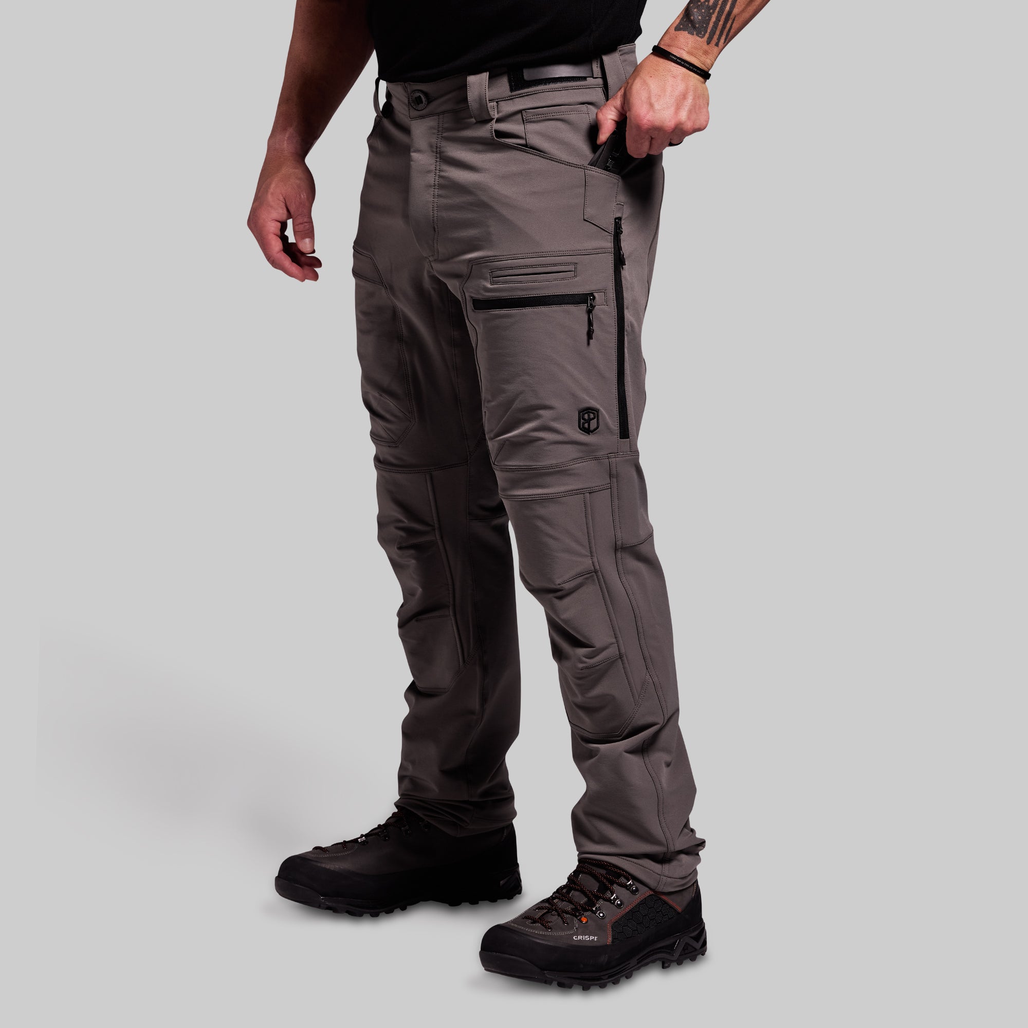 Men's Frontier Pant 2.0 - Durable Outdoor Hiking Pants for Men, Wolf Grey Color - Perfect for Camping, Trekking & Adventure Travel