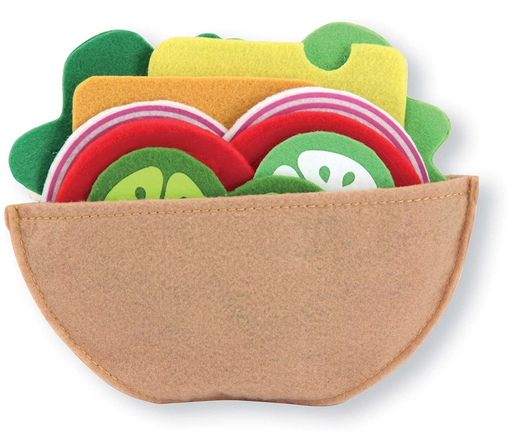 Melissa & Doug Felt Food Sandwich Set - Pretend Play Kitchen Toy for Kids - Perfect for Role Play, Learning & Fun at Home or School