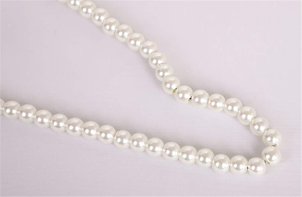 5-Pack Pearl Bowknot Beaded Pants Hangers - Premium Clothes Hooks for Wedding Dresses, Formal Wear & Home Organization - Perfect for Closet, Retail Shop & Bridal Boutique Storage