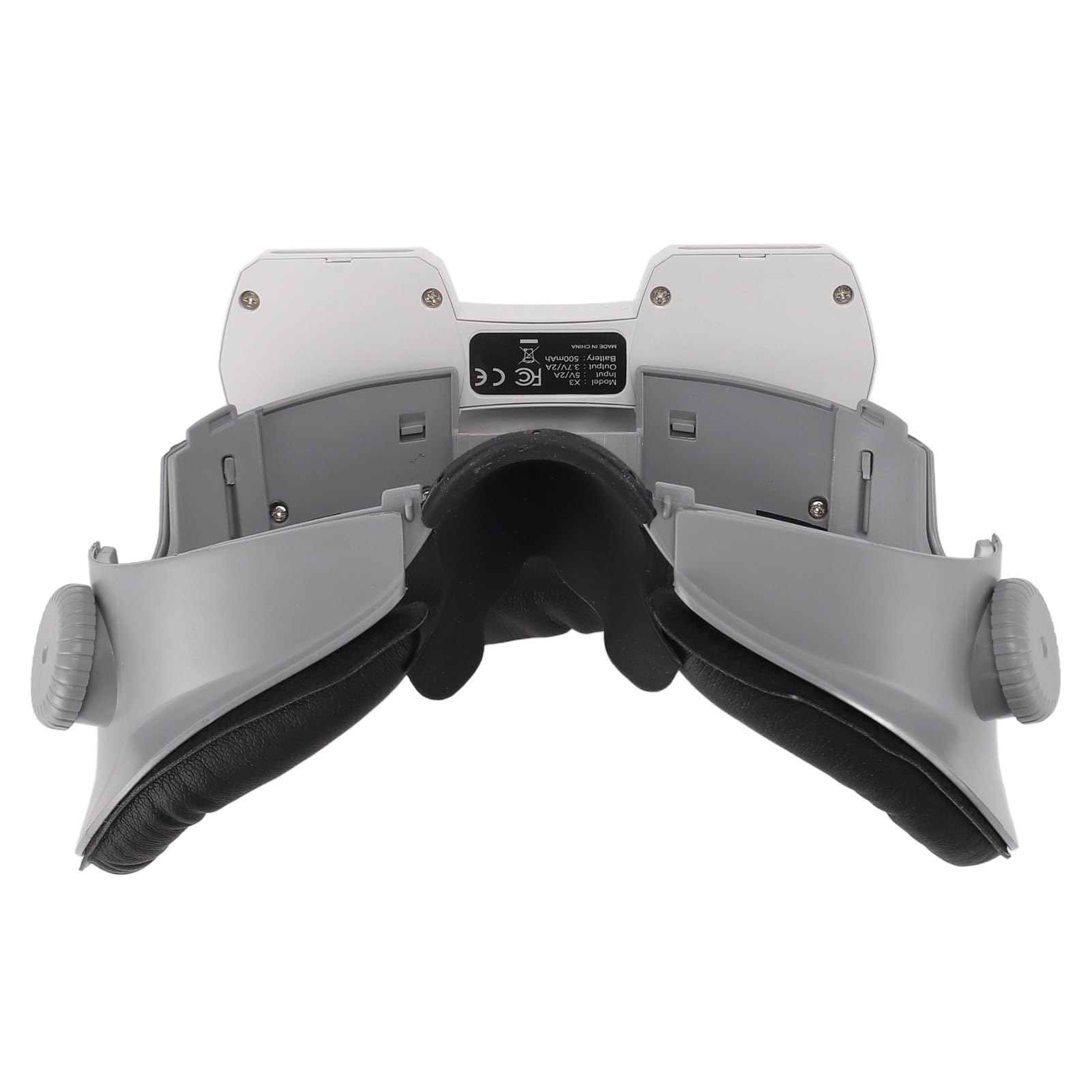 Cooling VR Face Cover with Dual Fans - Comfortable & Safe Material, Pressure Relief for Enhanced VR Experience, Low Power Consumption - Perfect for Oculus Quest 2, HTC Vive, and PSVR Gaming Sessions