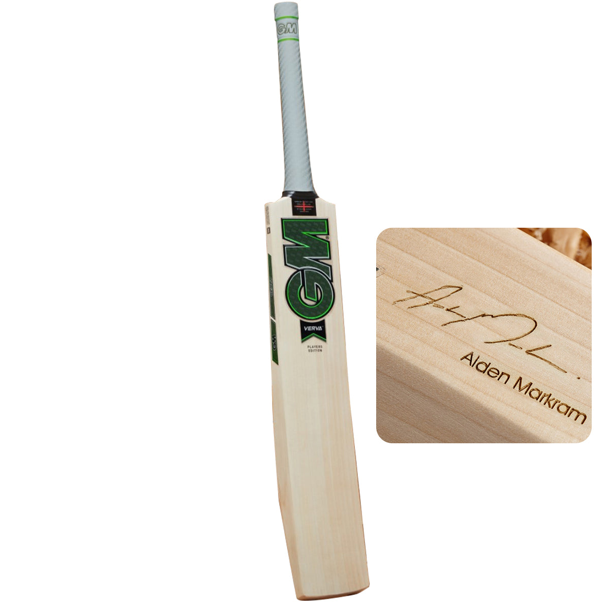 Gunn & Moore Aiden Markram Players Edition Cricket Bat 2025 - Premium English Willow Cricket Bat for Professional Players - Perfect for Matches, Training, and Cricket Enthusiasts