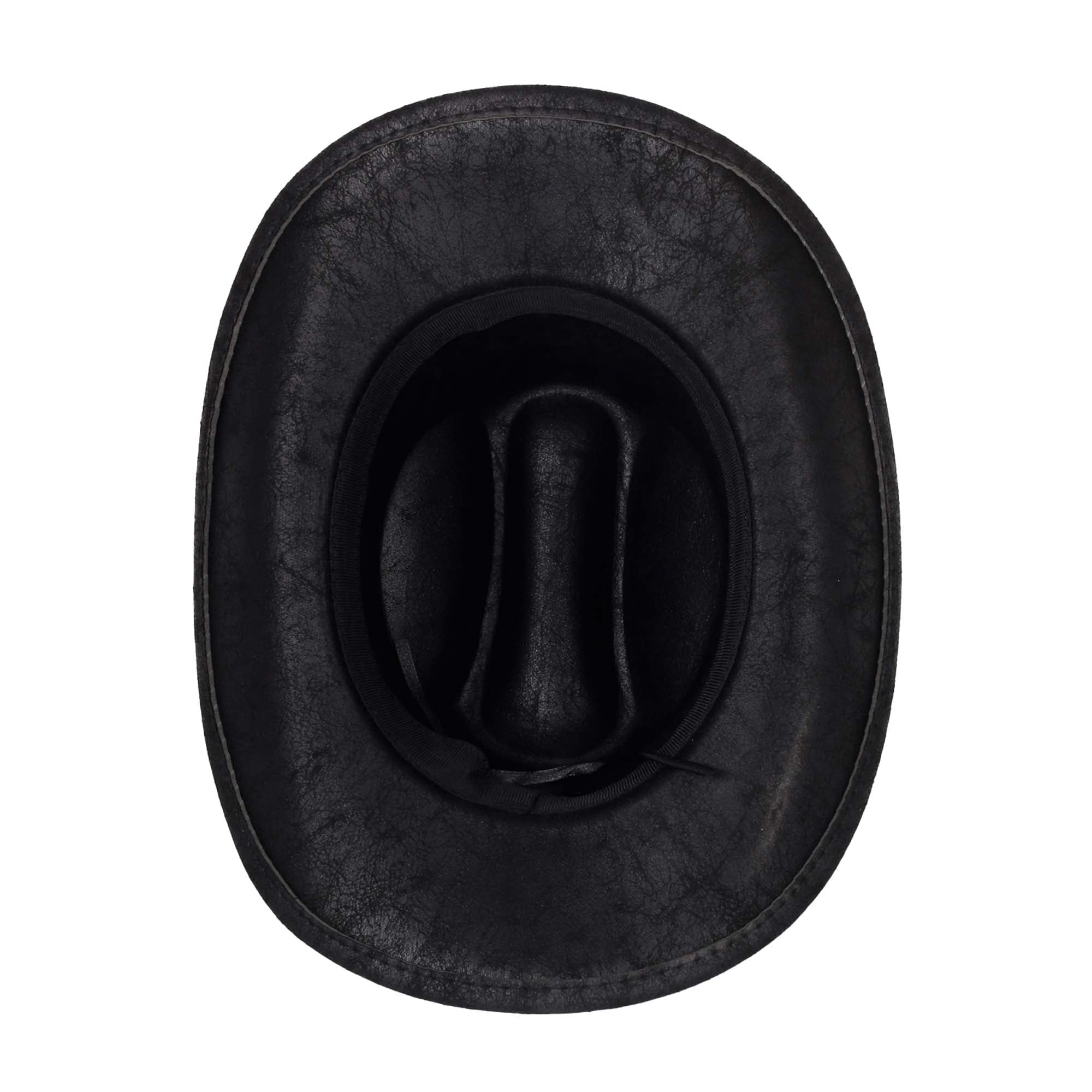 Premium Black Cowboy Hat for Men & Women - Western Style Rancher Hat for Outdoor Rodeo, Country Music Festivals & Cosplay