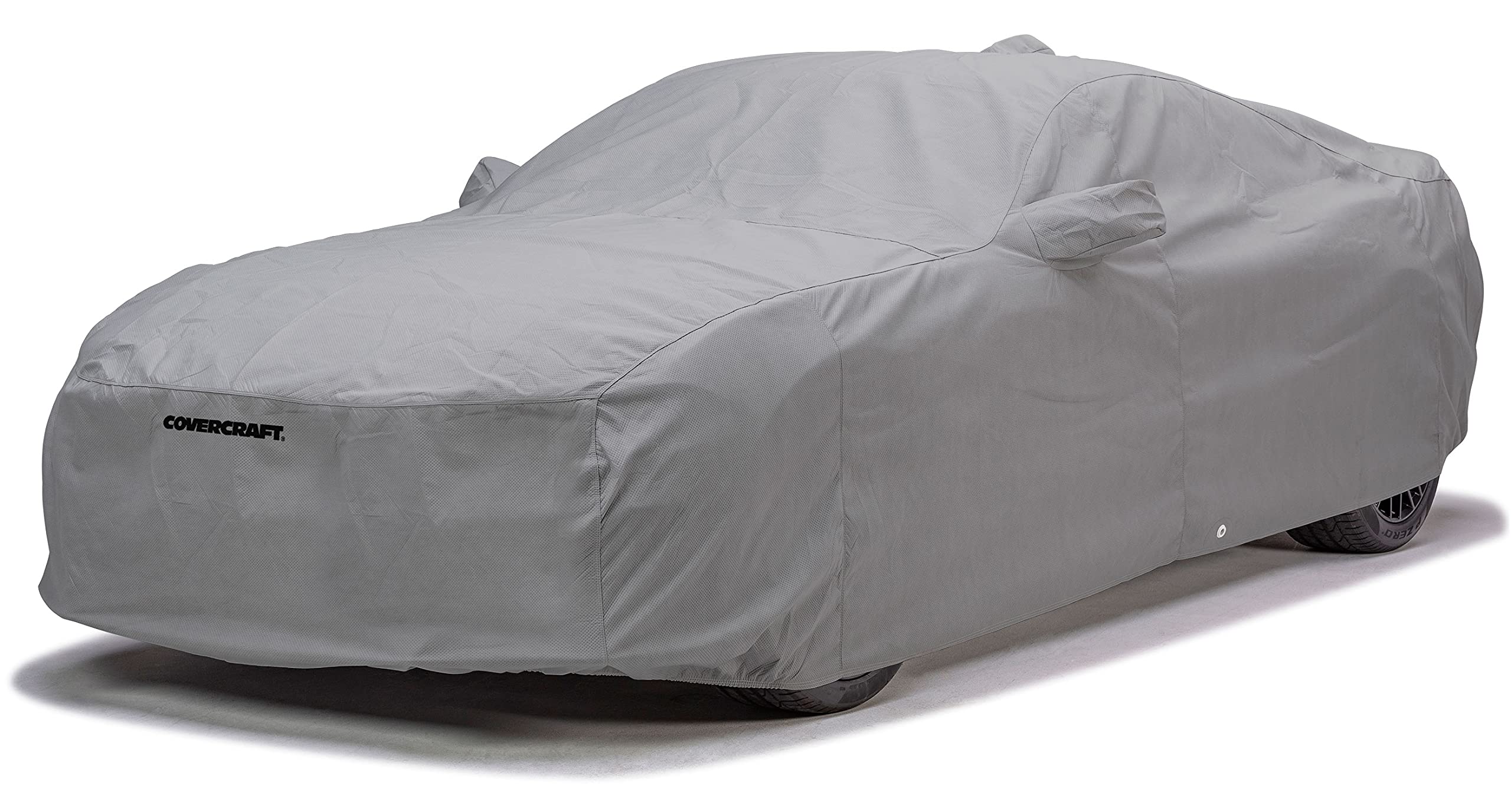Covercraft Custom 5-Layer Softback All-Weather Car Cover for 2015-2020 Ford F-150 Crew Cab 5.5 ft Short Bed | C18041AC | Fits Standard & Electric Mirrors | Gray | UV Protection & All-Season Protection for Outdoor Parking