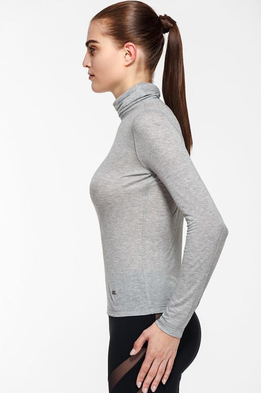 Lucia Women's Long Sleeve Casual T-Shirt - Soft Stretch Comfort Fit Blouse for Everyday Wear, Work & Layering