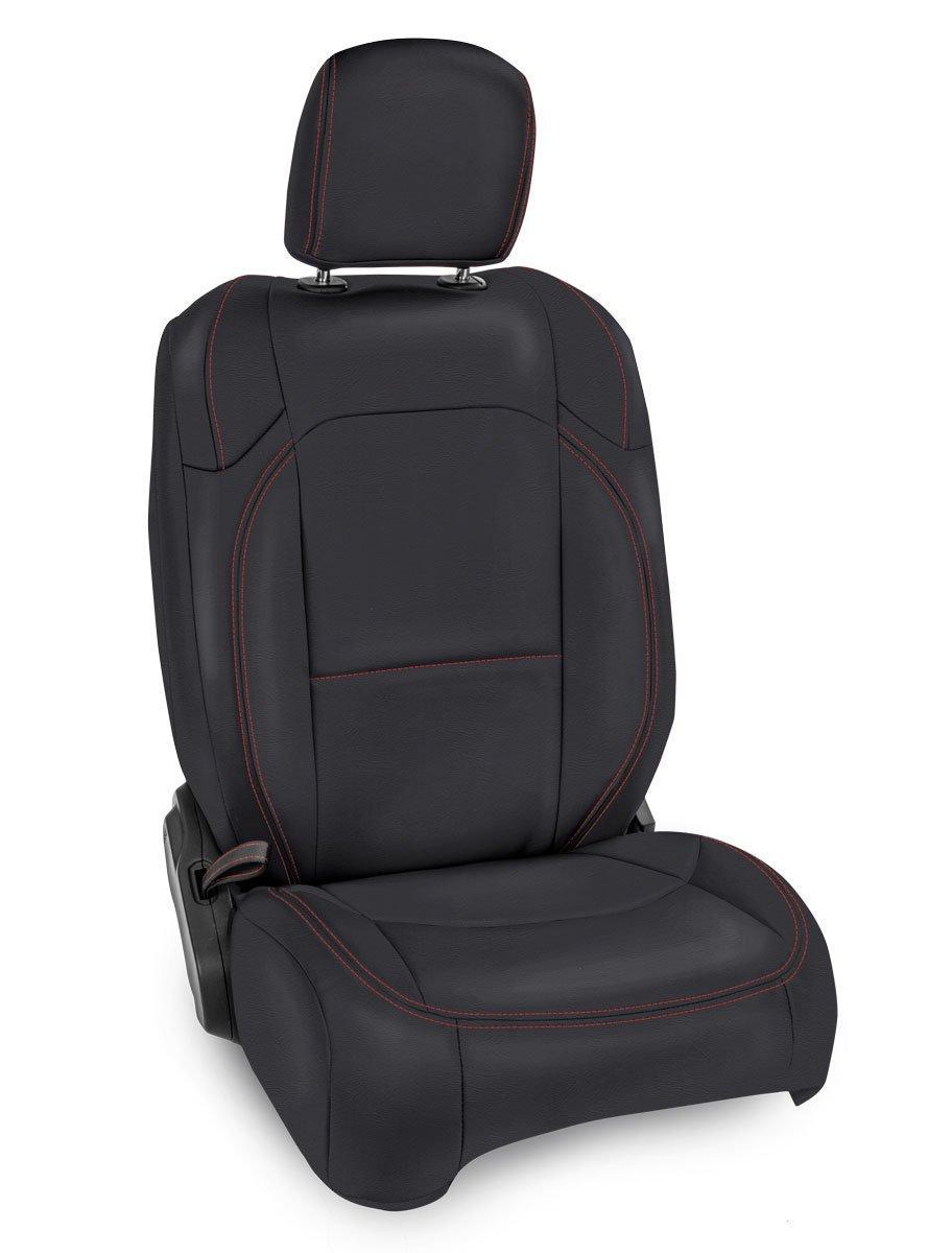 18-23 Jeep JL Front Seat Covers - Waterproof & Custom Fit Seat Protectors for Wrangler JL - Perfect for Off-Roading, Camping & Daily Commute